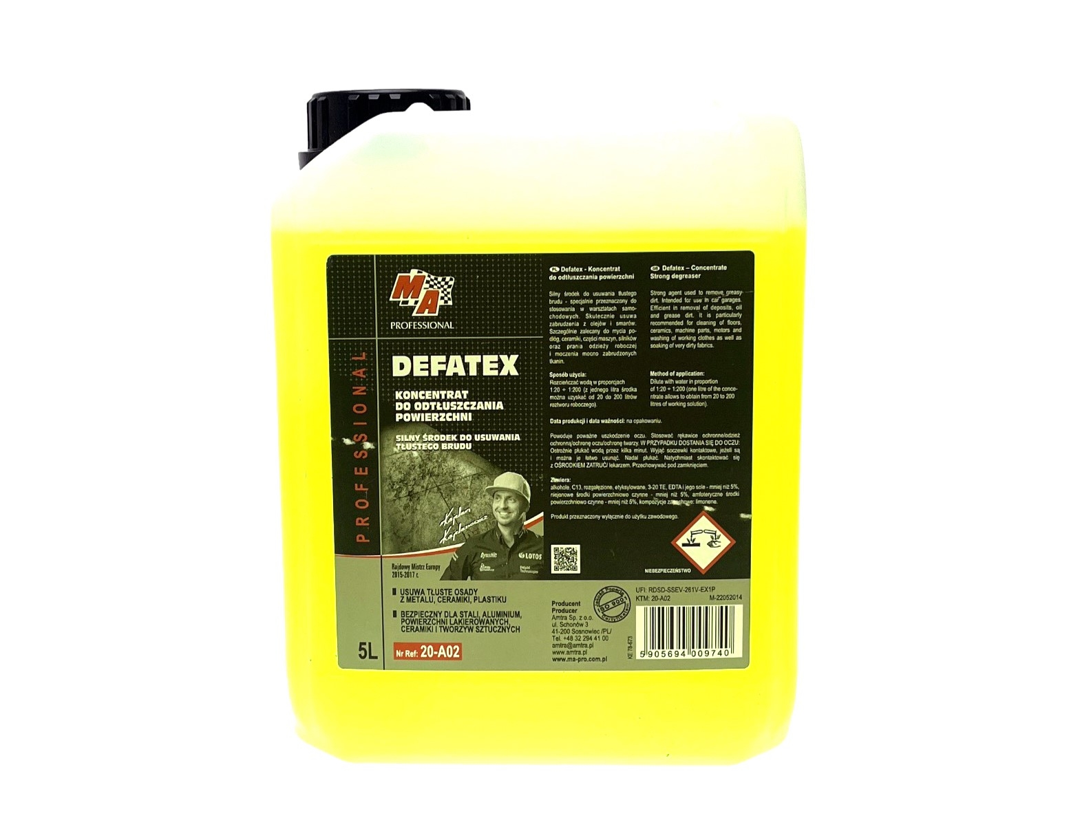 Koncentrovaný odmašťovač 5,0L