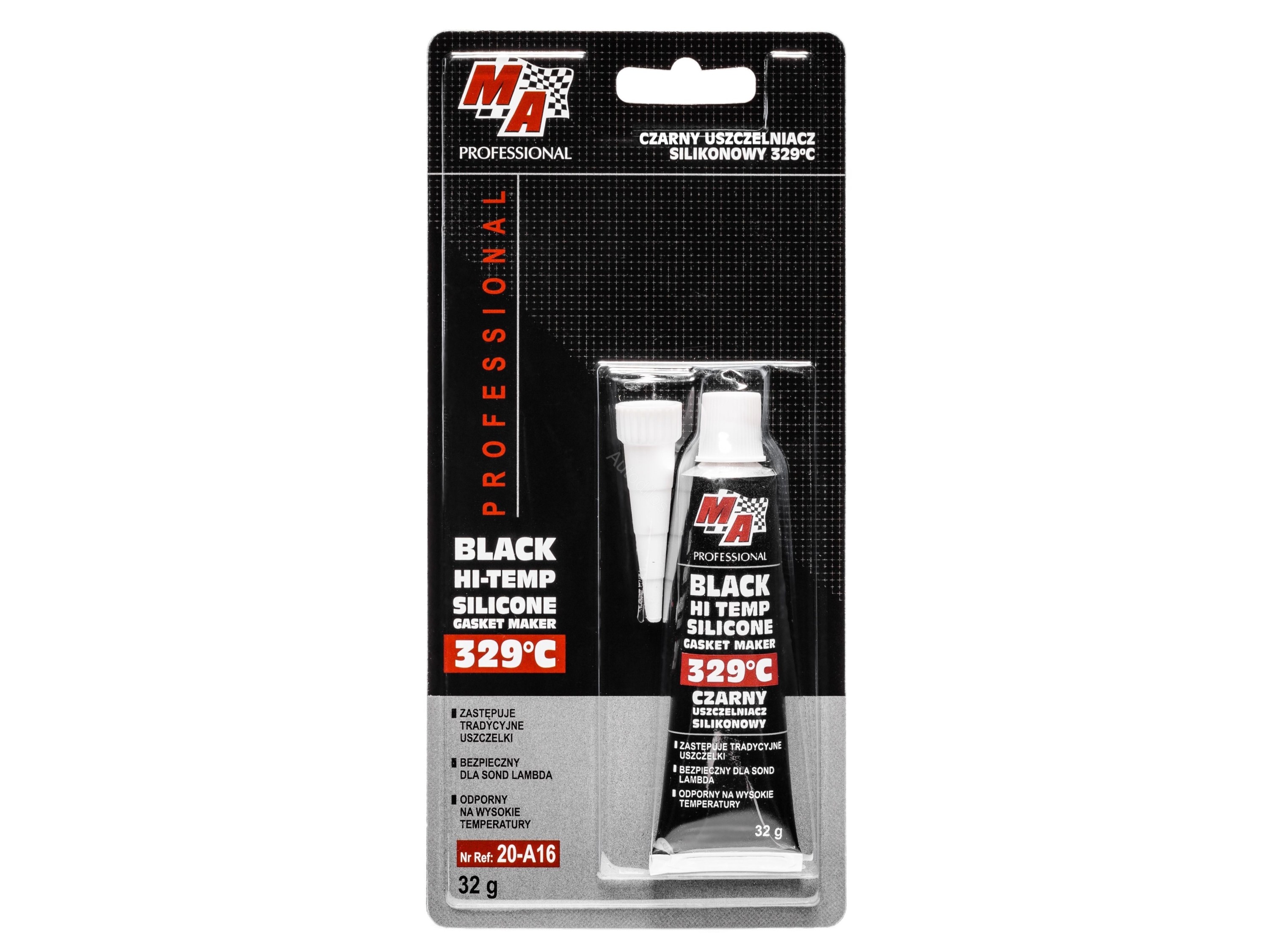 Silikonový tmel černý vhodný do + 329 °C 32g pro Stihl 017 018 MS180 MS181 MS250 MS280 Husqvarna 136 137 141 435 Partner 351 371 391 420