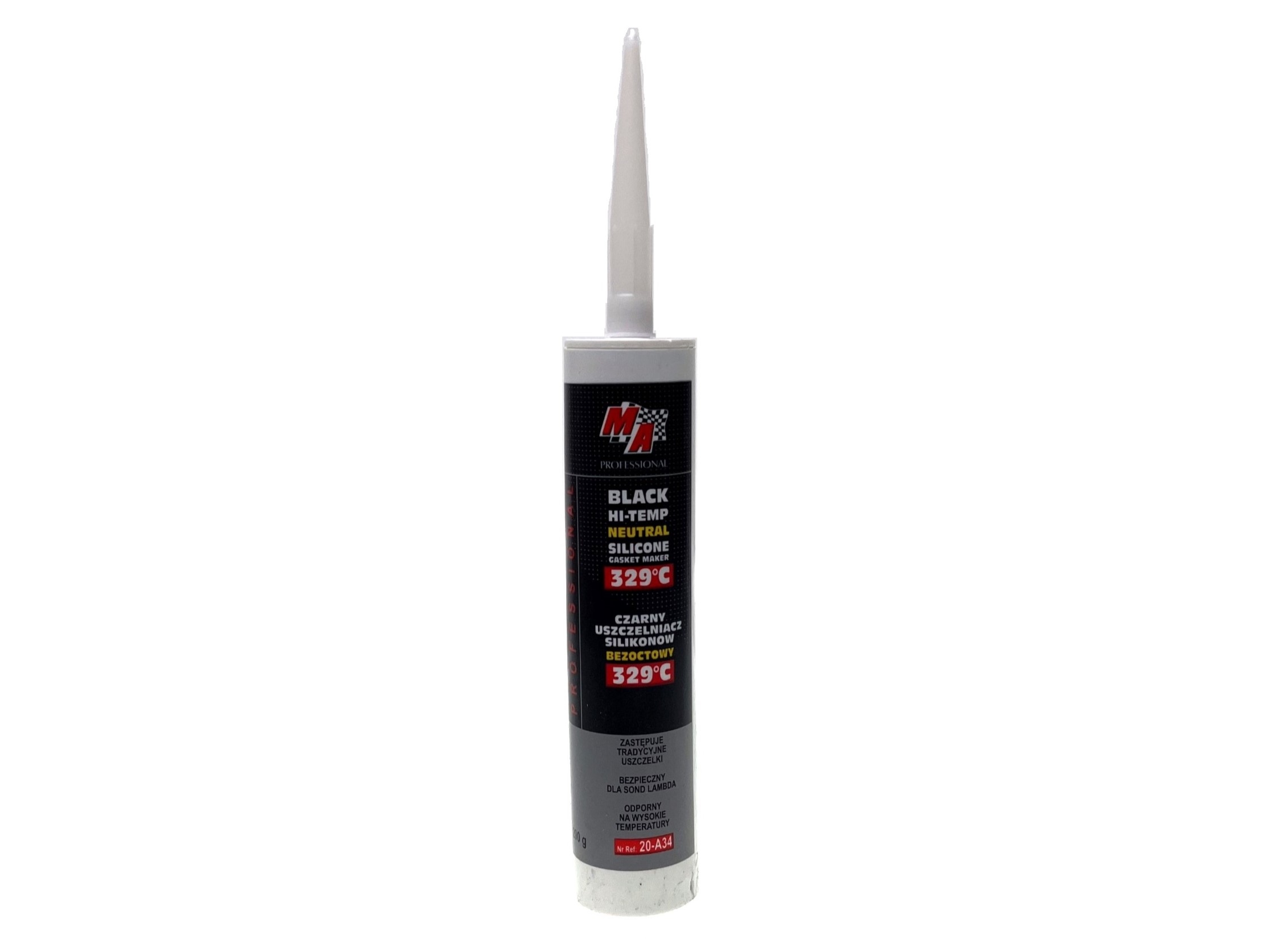 Silikonový tmel černý vhodný do + 329 °C 290g pro Stihl 017 018 MS180 MS181 MS250 MS280 Husqvarna 136 137 141 435 Partner 351 371 391 420
