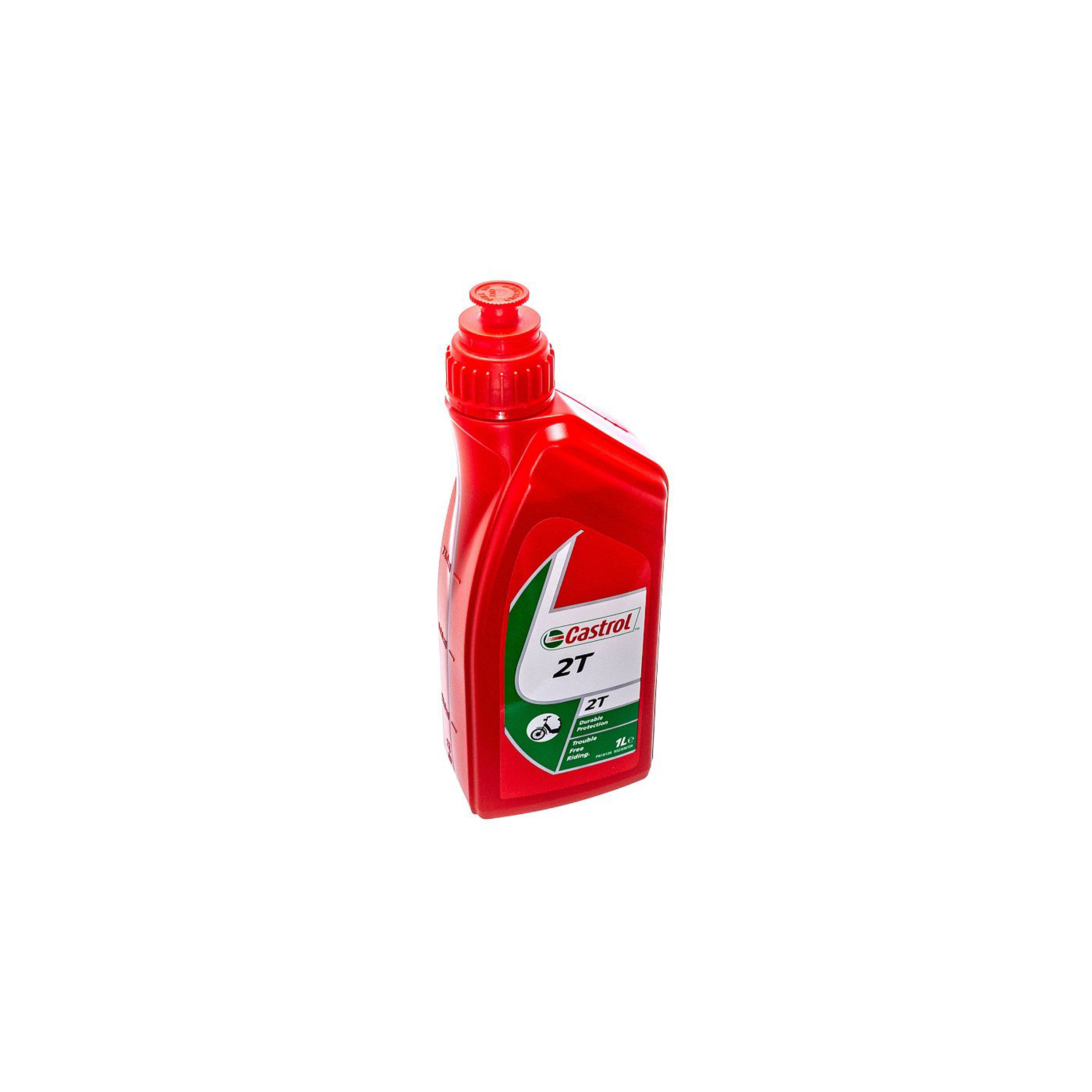 Motorový olej do benzínu Castrol 2T 1 litr pro motorové pily křovinořezy postřikovače a další dvoutaktní zahradní techniku