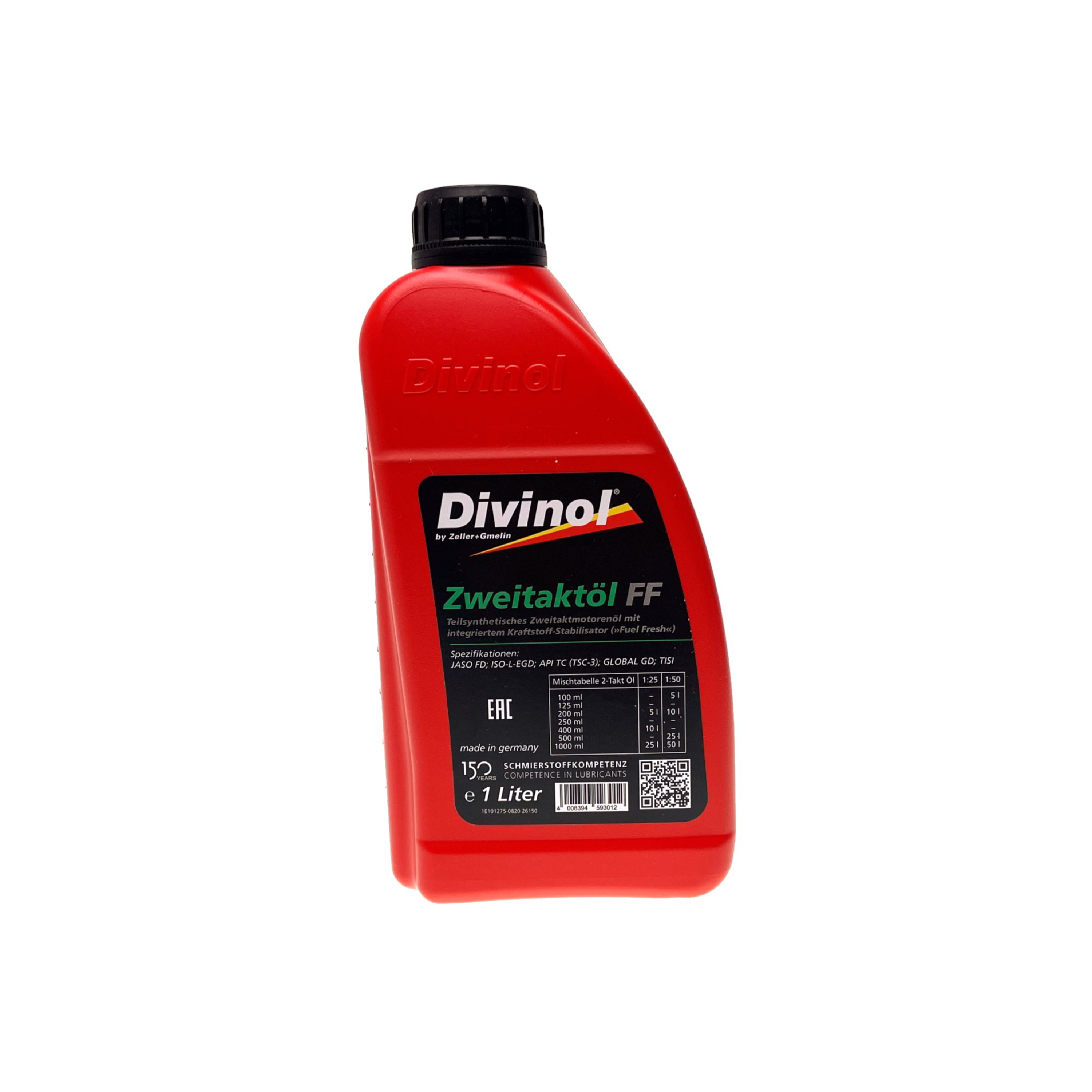 Divinol 2 taktní olej do benzinu 1,0L pro motorové pily křovinořezy postřikovače a další zahradní techniku