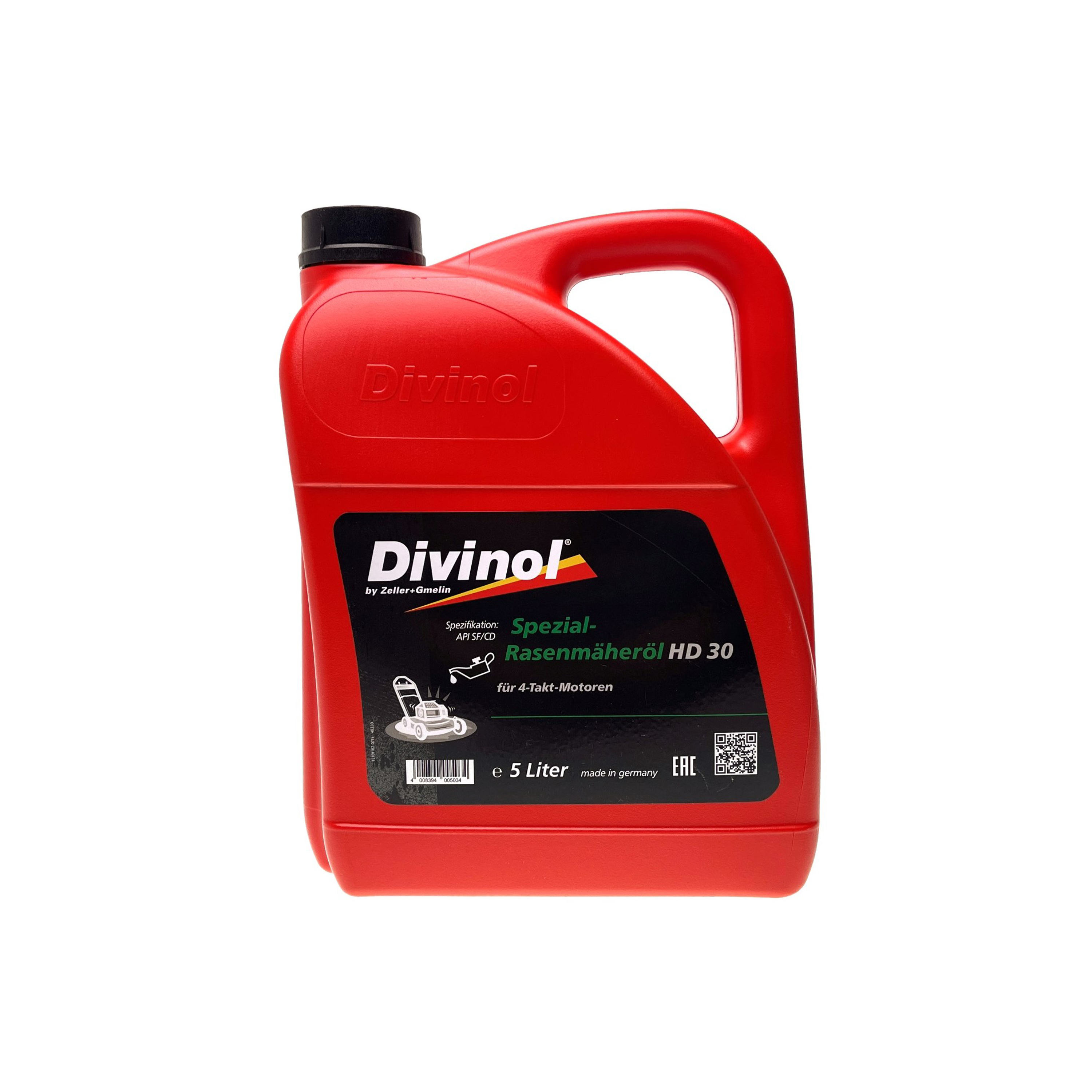 Divinol 4 taktní olej 5,0l pro motorové sekačky zahradní traktory generátory a další zahradní techniku