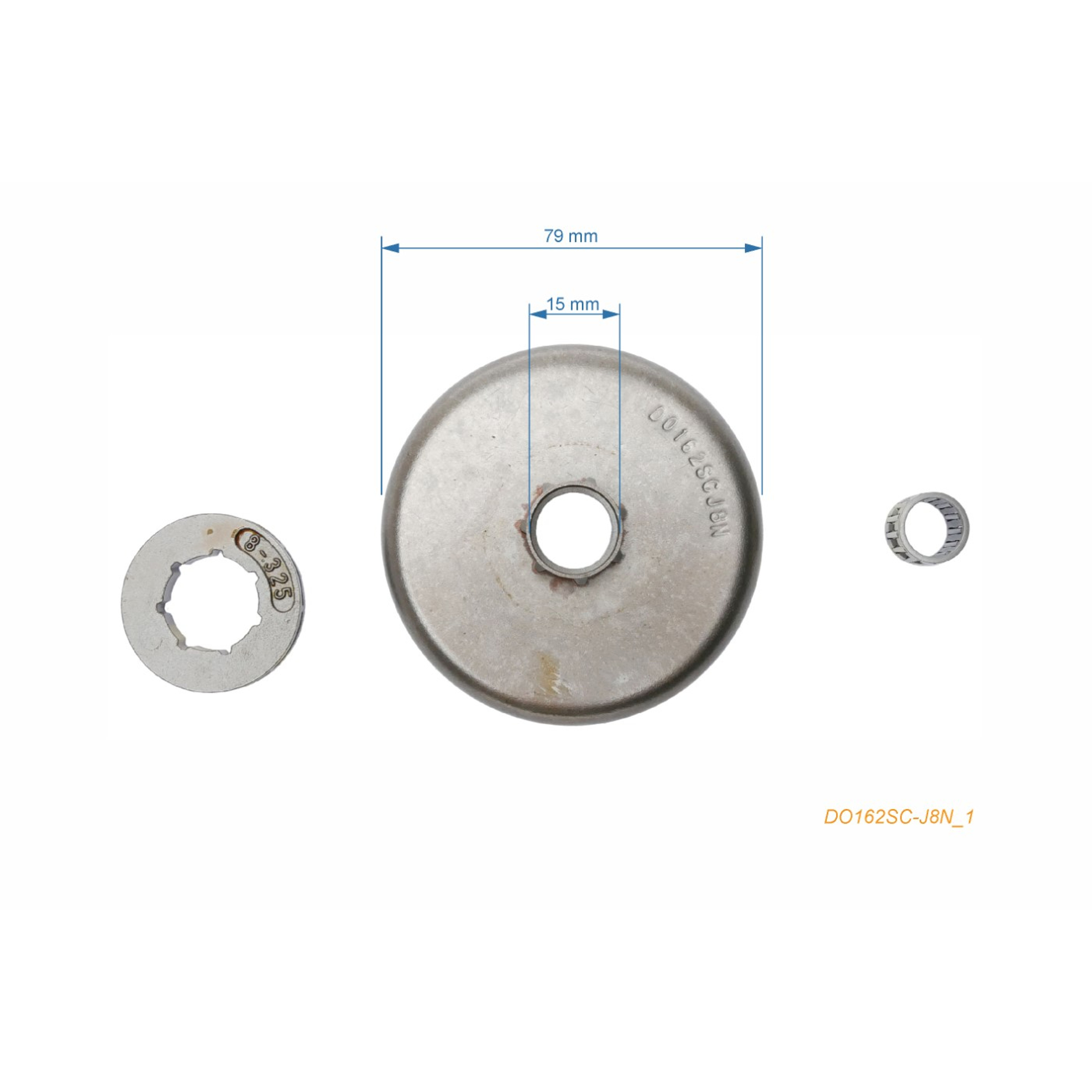 HS PARTS řetězka .325" 8 zubů pro motorové pily Dolmar 109 110 111 115i PS-43 PS-52 (OEM 957223110)