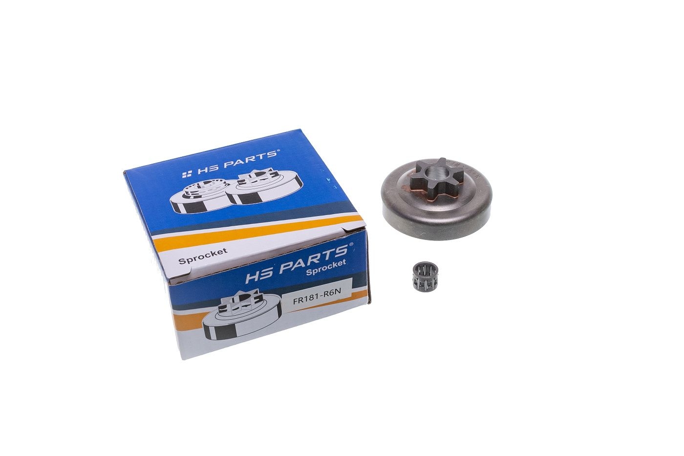 HS PARTS řetězka 3/8" 6 zubů Husqvarna 33 34 35 37 38 Jonsered 36 361 365 Dolmar 290E Partner 1612 1613 1614 1616 1618 22 330 Frontier FB35 Pioneer P-10 (OEM 507100551)