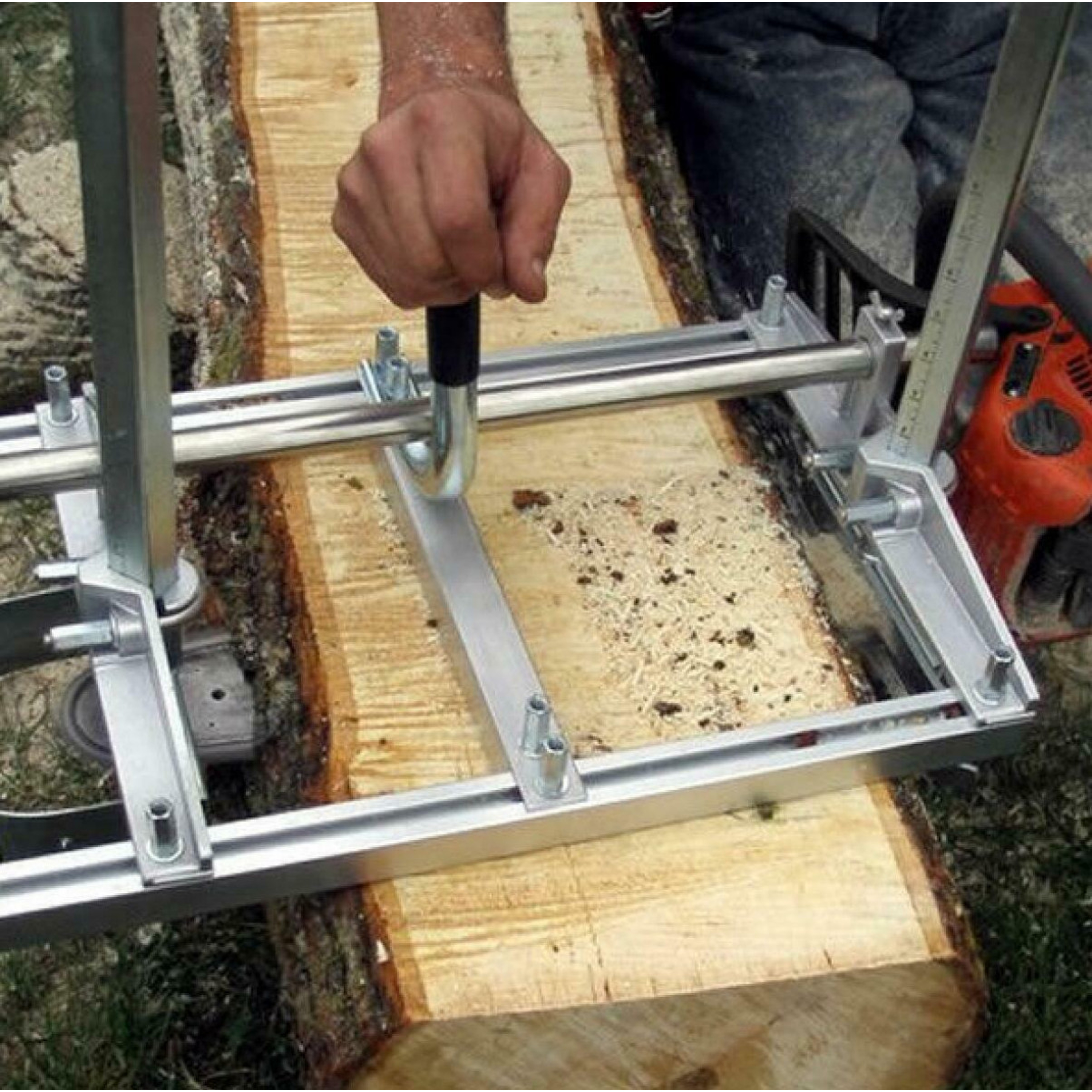 Univerzální přípravek na řezání prken délka vhodné lišty 45 cm (18") - 122 cm (48")