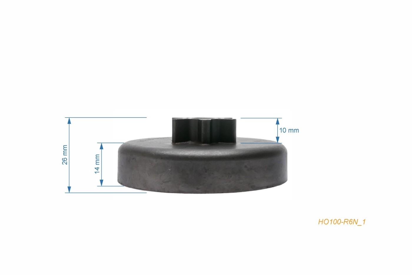 HS PARTS řetězka 3/8" 6 zubů  pro motorové pily Homelite XLMINI SLX MINI A0 190 5240 200 XL-101 XL XL2 180 SUPER2 VI SUPER2 192 (OEM A95653C)