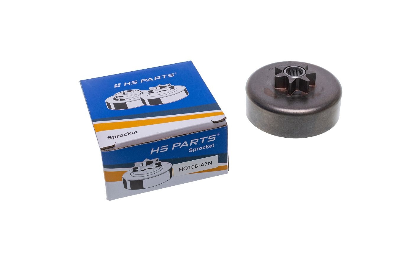 HS PARTS řetězka 3/8" 7 zubů pro motorové pily Homelite 600 650 700D 707D 755D 770D C-72 C5 C51 C7 C71 C9 C91 EZ6 WI266 (spur only) XP1000 XP1020 XP1100 ZIP