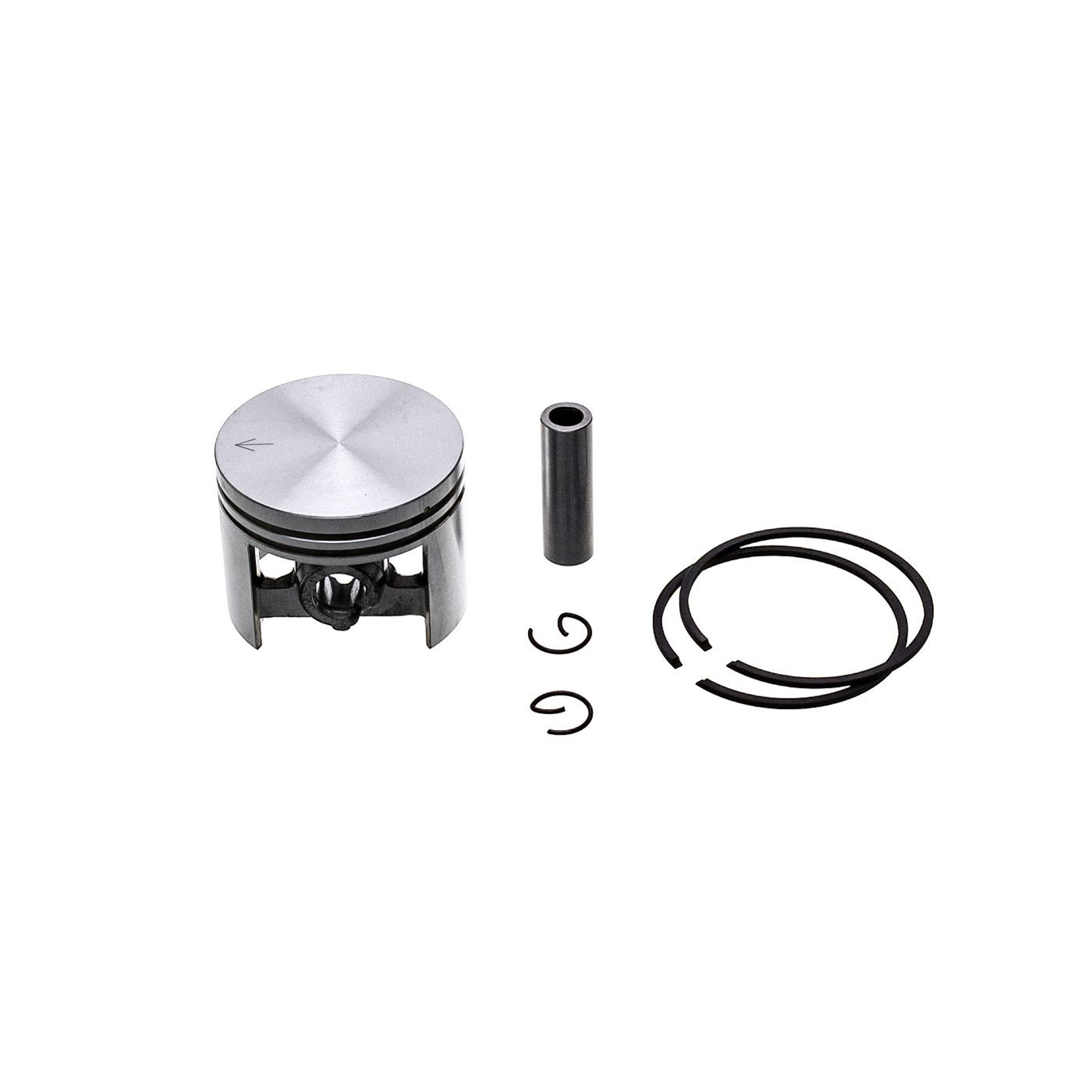 Kompletní píst pro motorové postřikovače Stihl BR340 BR340 BR380 BR420 BR420C BR320 BR320L BR400 SR320 SR400 SR340 SR420 46 mm (OEM 42030302001)
