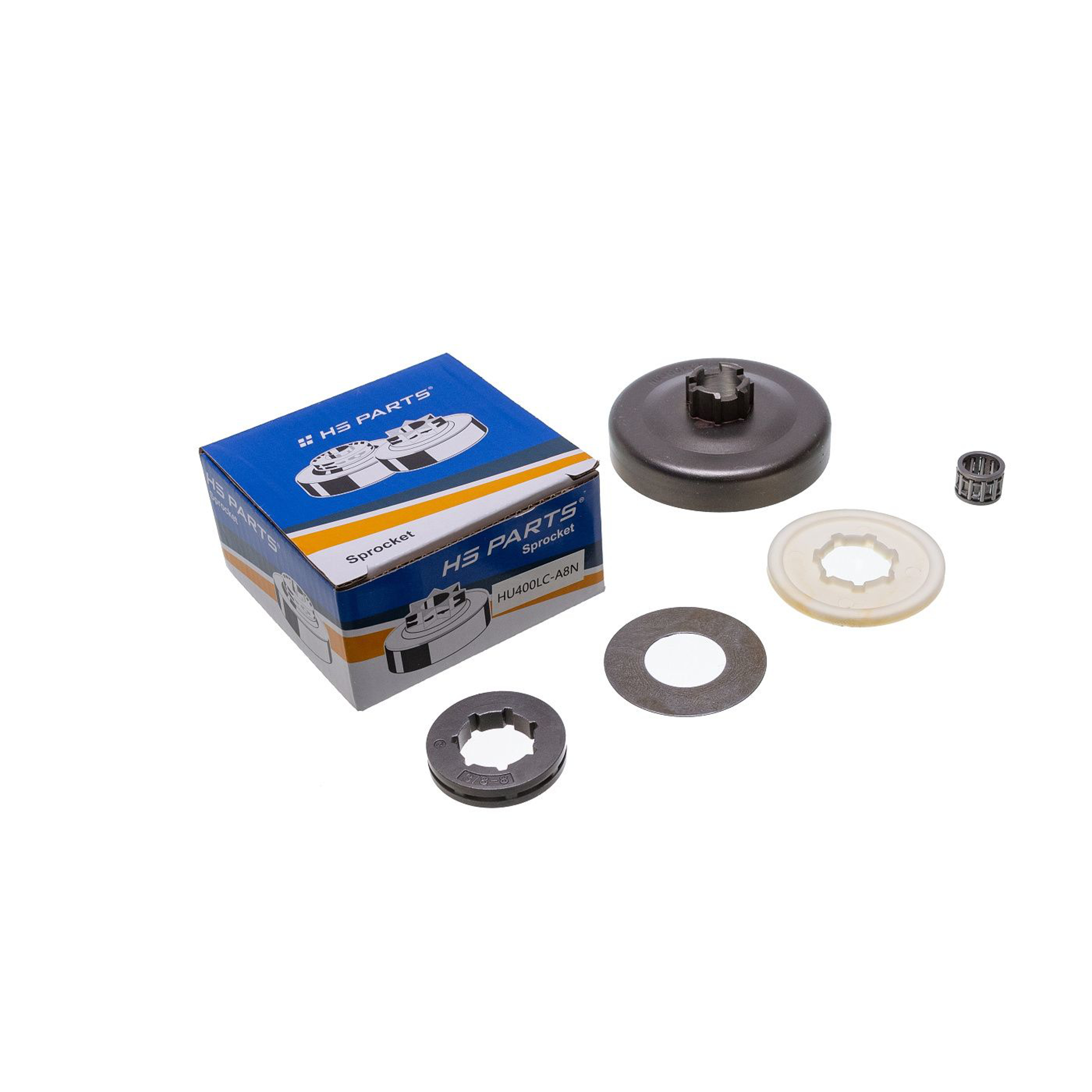 HS PARTS řetězka 3/8" 8 zubů pro motorové pily Husqvarna 162SE 162SG 266 268 272XP 61 66 Jonsered 625 630 630 Super 630 Westcoast 670 (OEM 501674101)