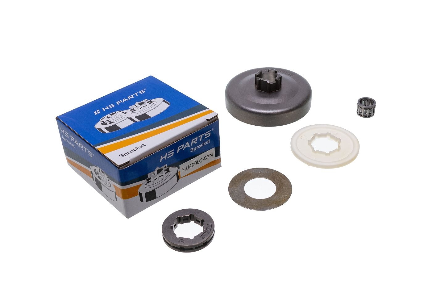HS PARTS řetězka .404" 7 zubů pro motorové pily Husqvarna 162SE 162SG 266 268 272XP 61 66 Jonsered 625 630 630 Super 630 Westcoast 670