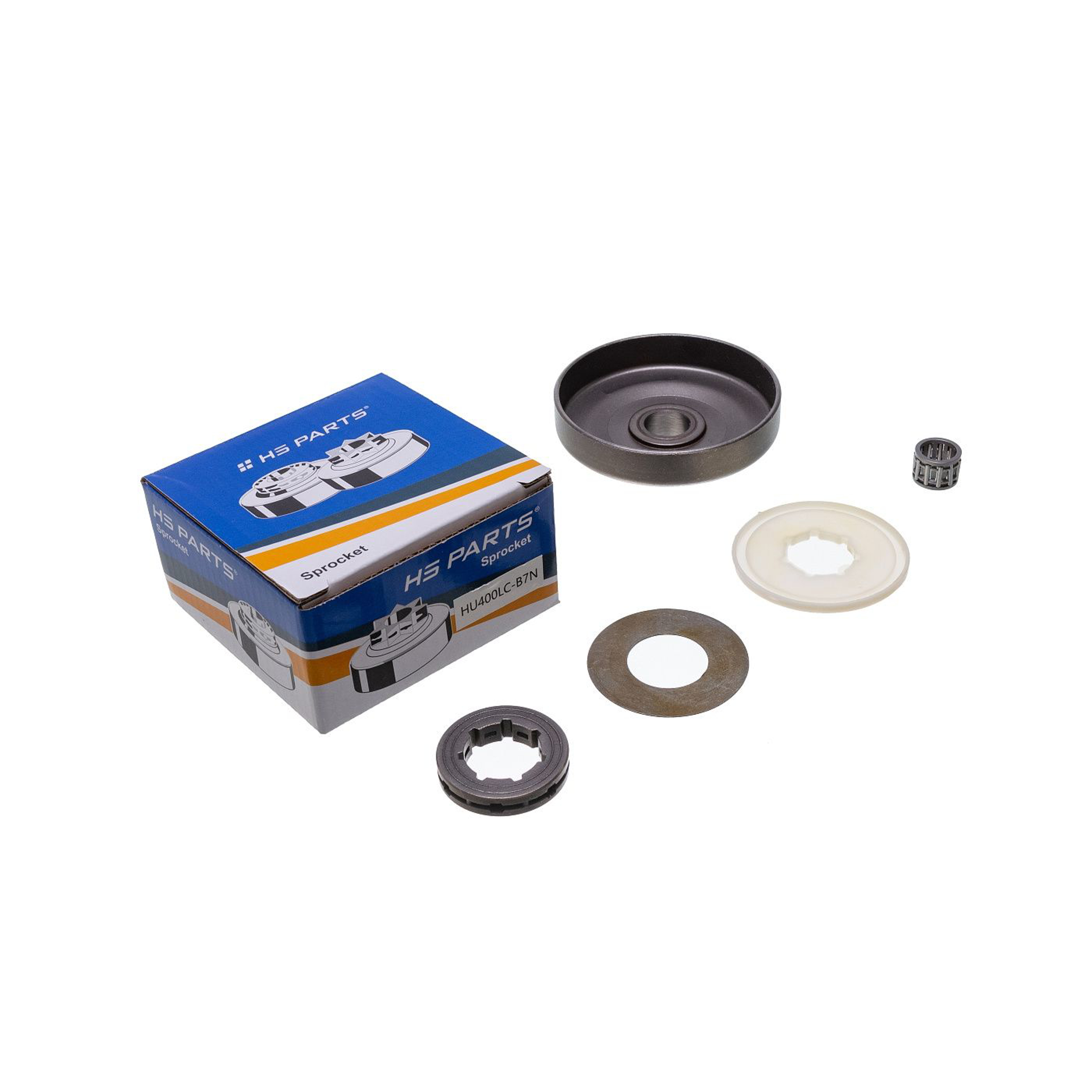 HS PARTS řetězka .404" 7 zubů pro motorové pily Husqvarna 162SE 162SG 266 268 272XP 61 66 Jonsered 625 630 630 Super 630 Westcoast 670