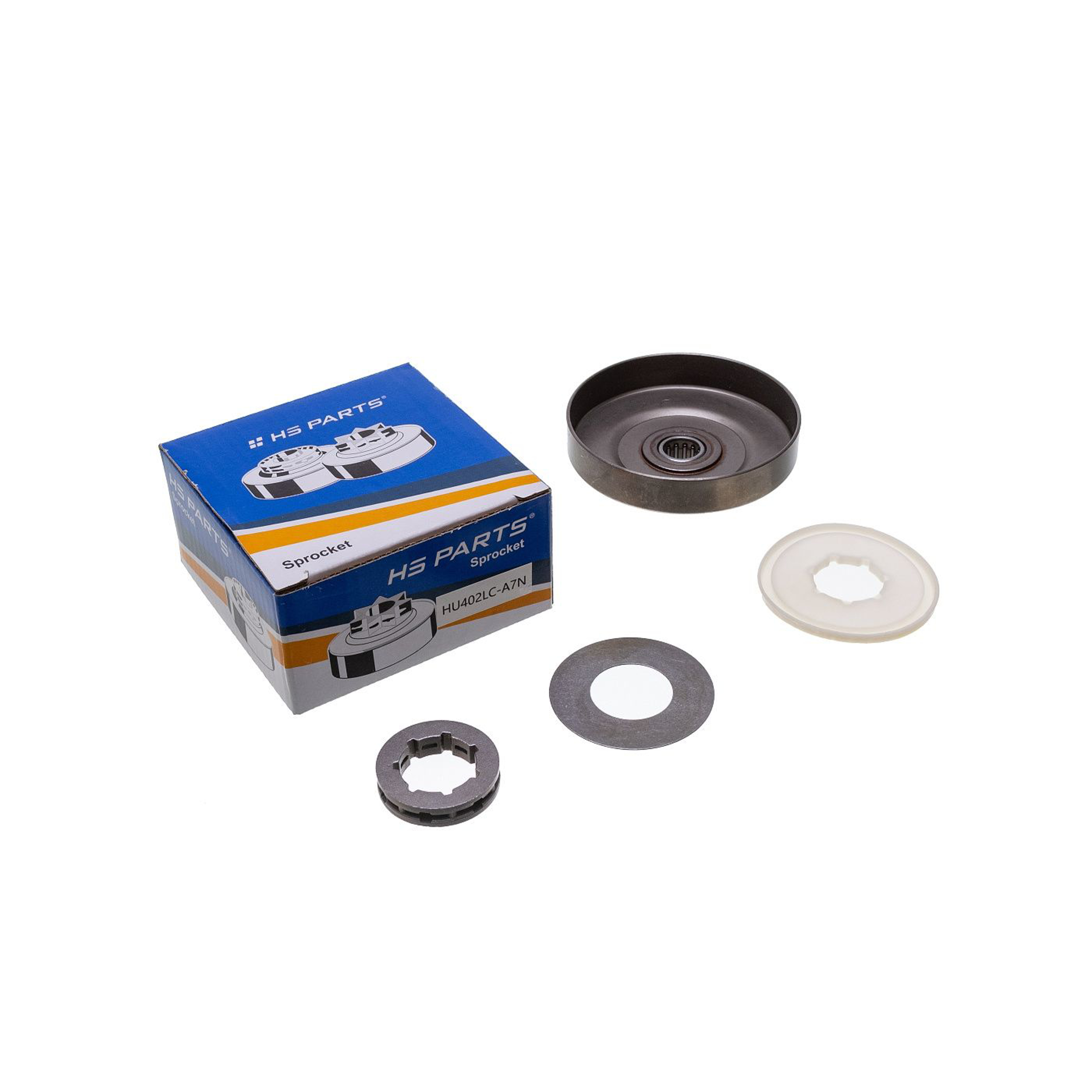 HS PARTS řetězka 3/8" 7 zubů pro motorové pily Husqvarna 77 160 163 180 260 263 280 380 480 (OEM 501255901)