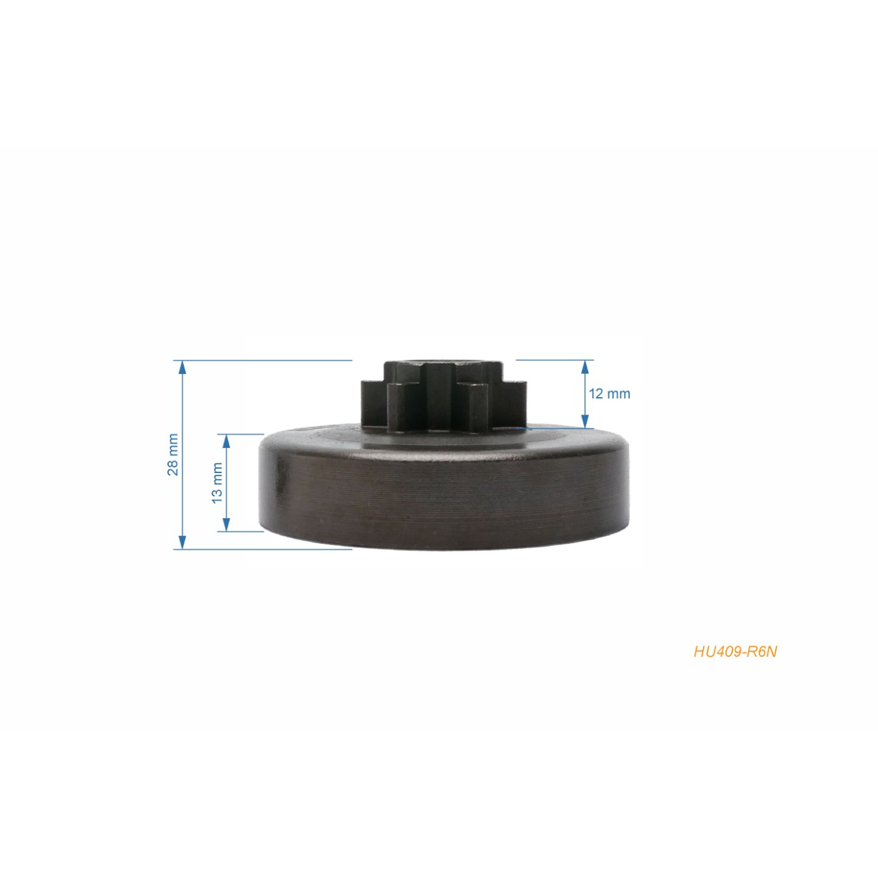 HS PARTS řetězka 3/8" 6 zubů pro motorové pily Husqvarna 333 334 334T 335 335 XPT 338 339 XP Jonsered CS2135T CS2139T (OEM 503822271)