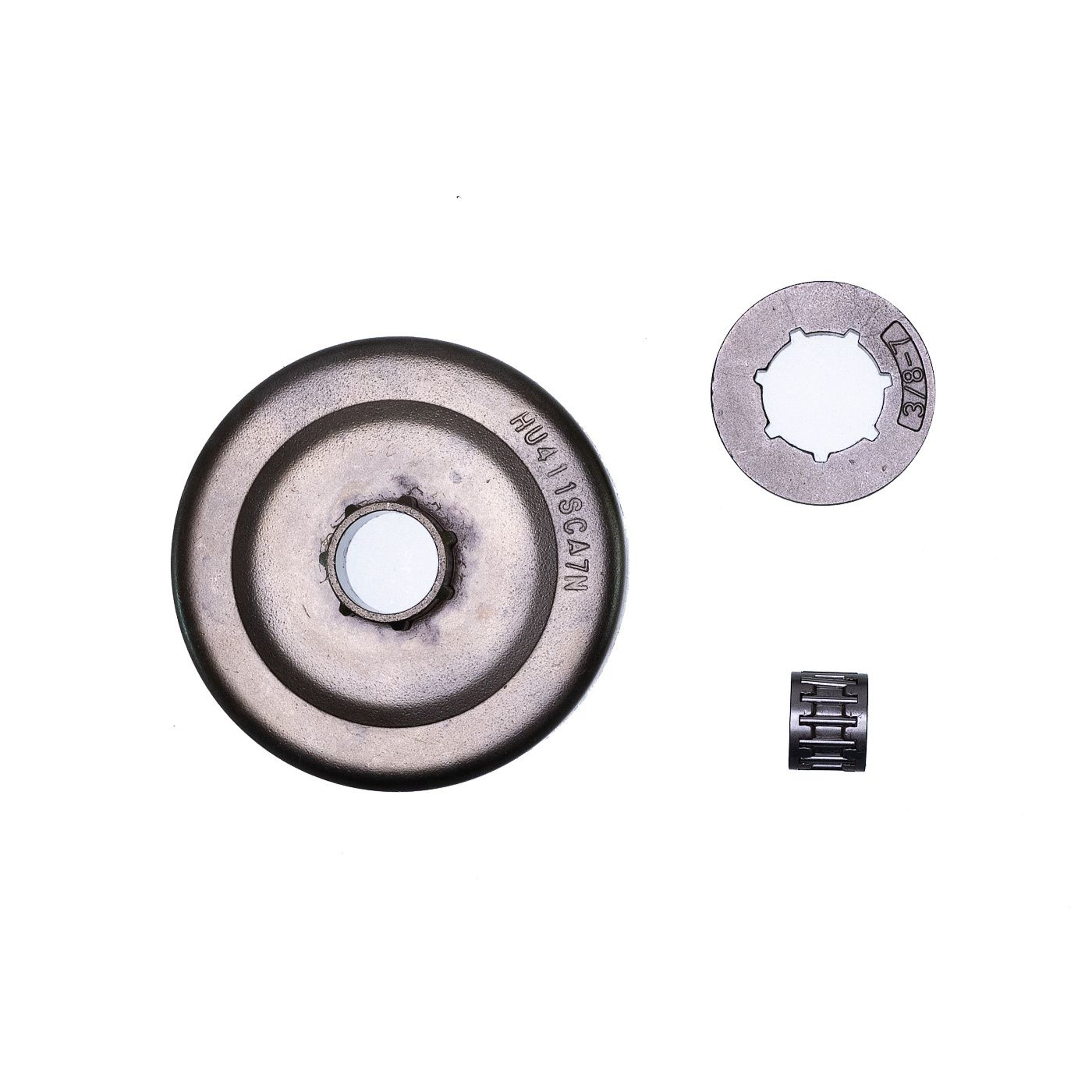 HS PARTS řetězka 3/8" 7 zubů pro motorové pily Husqvarna 51 55 55 Rancher 154 254 257 262 Partner 400 500 540 545 P5000 P48 P49V Jonsered 490 590  (OEM 503453902)