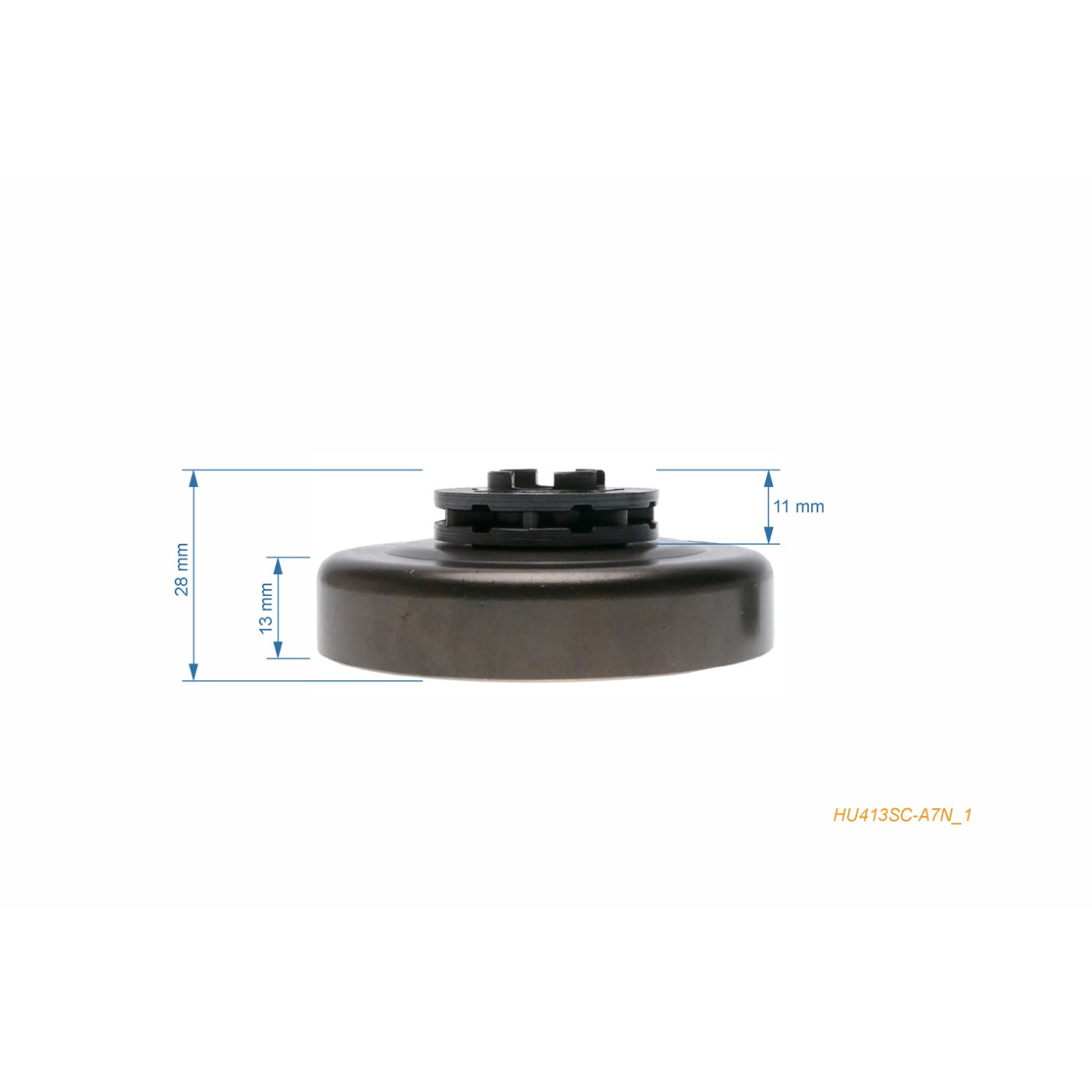 HS PARTS řetězka 3/8" 7 zubů pro motorové pily Husqvarna 262 262XP (after serial no. 3450001)