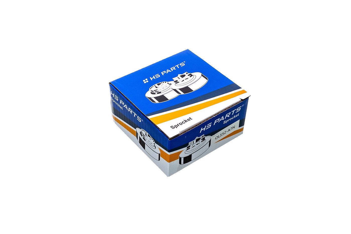 HS PARTS řetězka 3/8" 7 zubů pro motorové pily OLEO-MAC Oleomac 250 50A 251 350 (OLD) 355 Super 250 Blitz