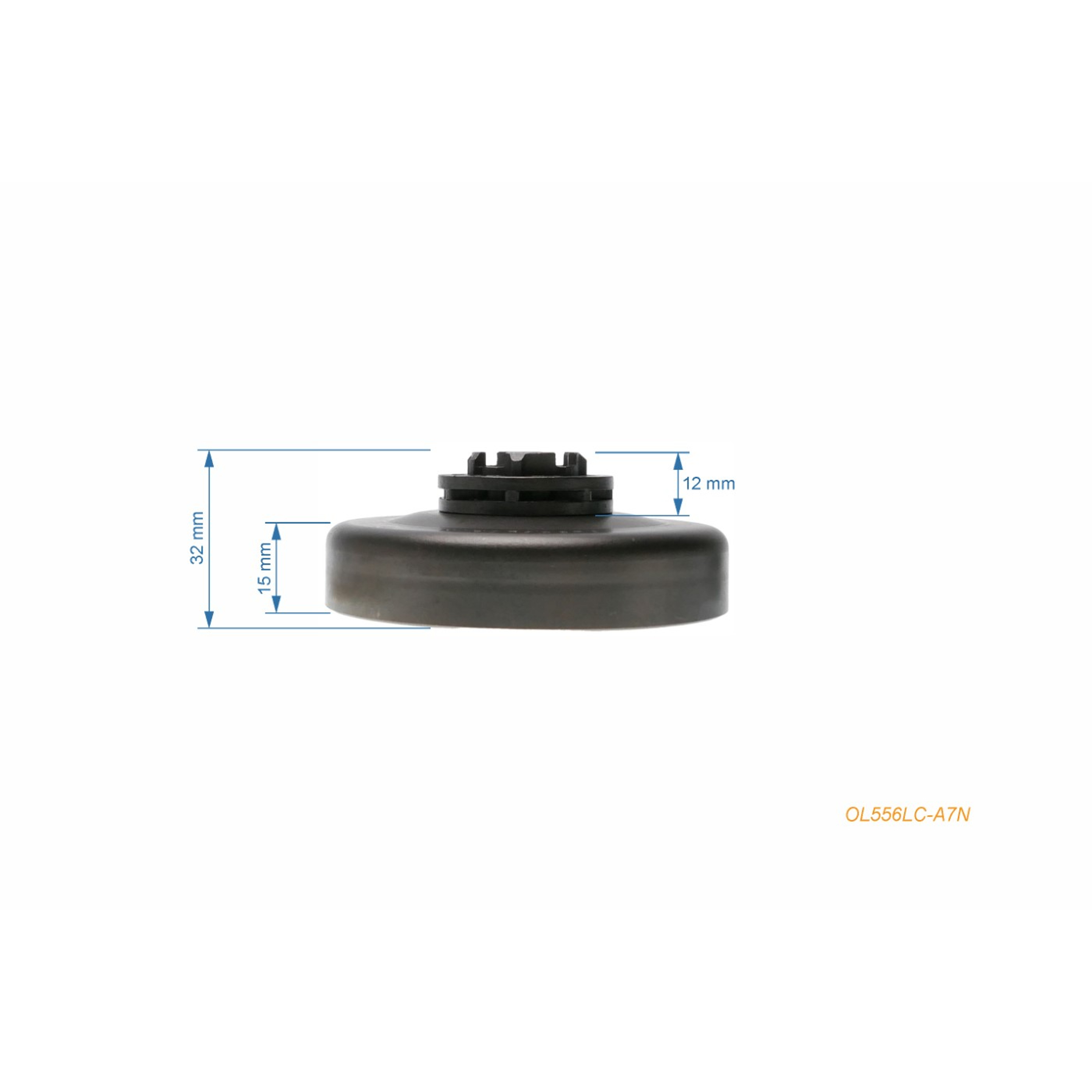 HS PARTS řetězka 3/8" 7 zubů pro motorové pily OLEO-MAC Oleomac Olympyk 970 971 980 981 985 HD GS720 GS 820 John Deere CS71 CS81 (OEM 97000207)