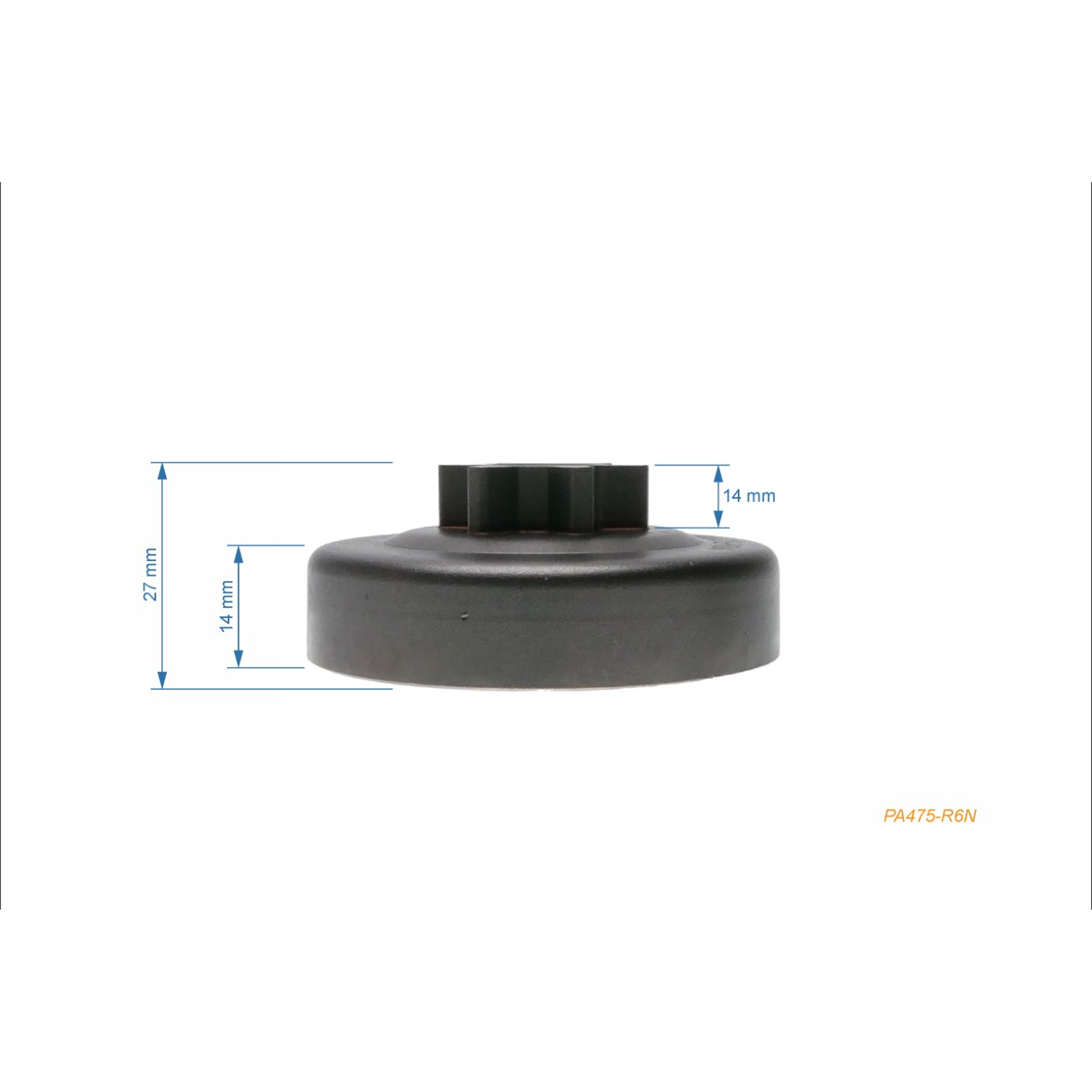 HS PARTS řetězka 3/8" 6 zubů pro motorové pily Husqvarna 136 137 141 142 236 240 Jonsered 2035 2036 CS2138 Partner 351 370 McCulloch CS380 Formula 60 (OEM 530069315)