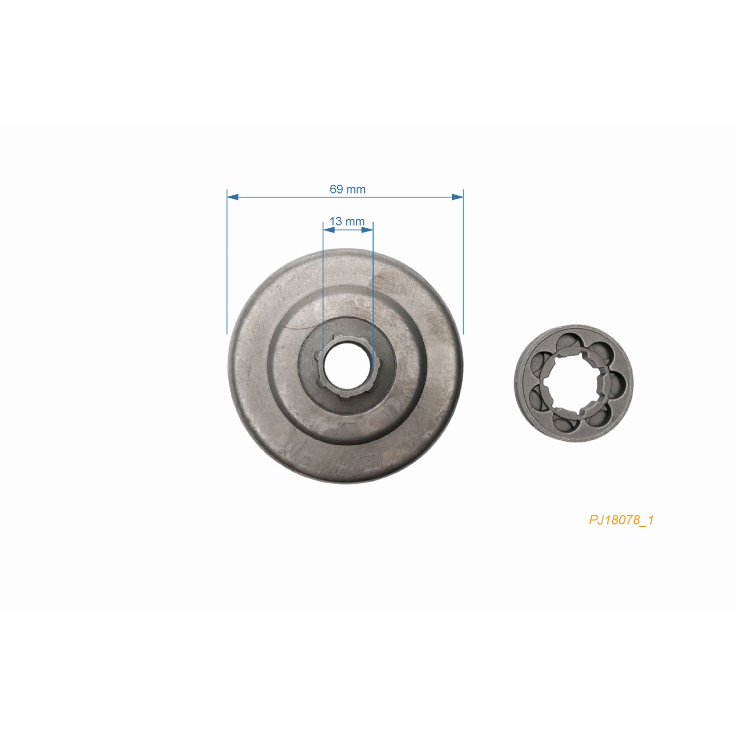 Řetězka 3/8" 7 zubů pro motorové pily Stihl 017 018 021 023 025 MS170 MS180 MS210 MS211 MS230 MS250 (OEM 11236402072 11236402003)