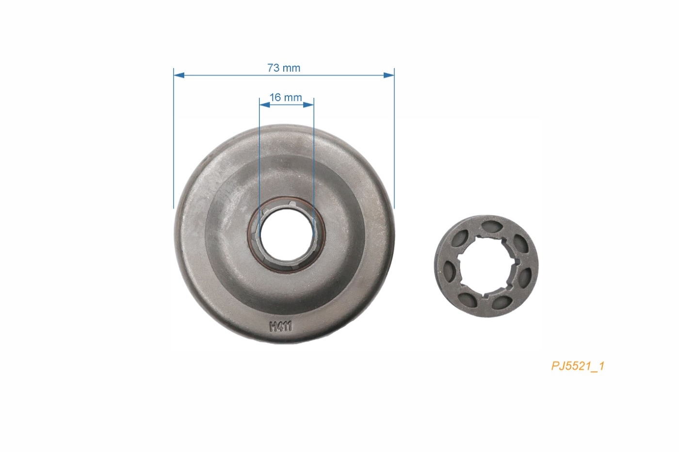 Řetězka 3/8" 7 zubů pro motorové pily Husqvarna 51 55 55 Rancher 254 262XP (OEM 503453902)