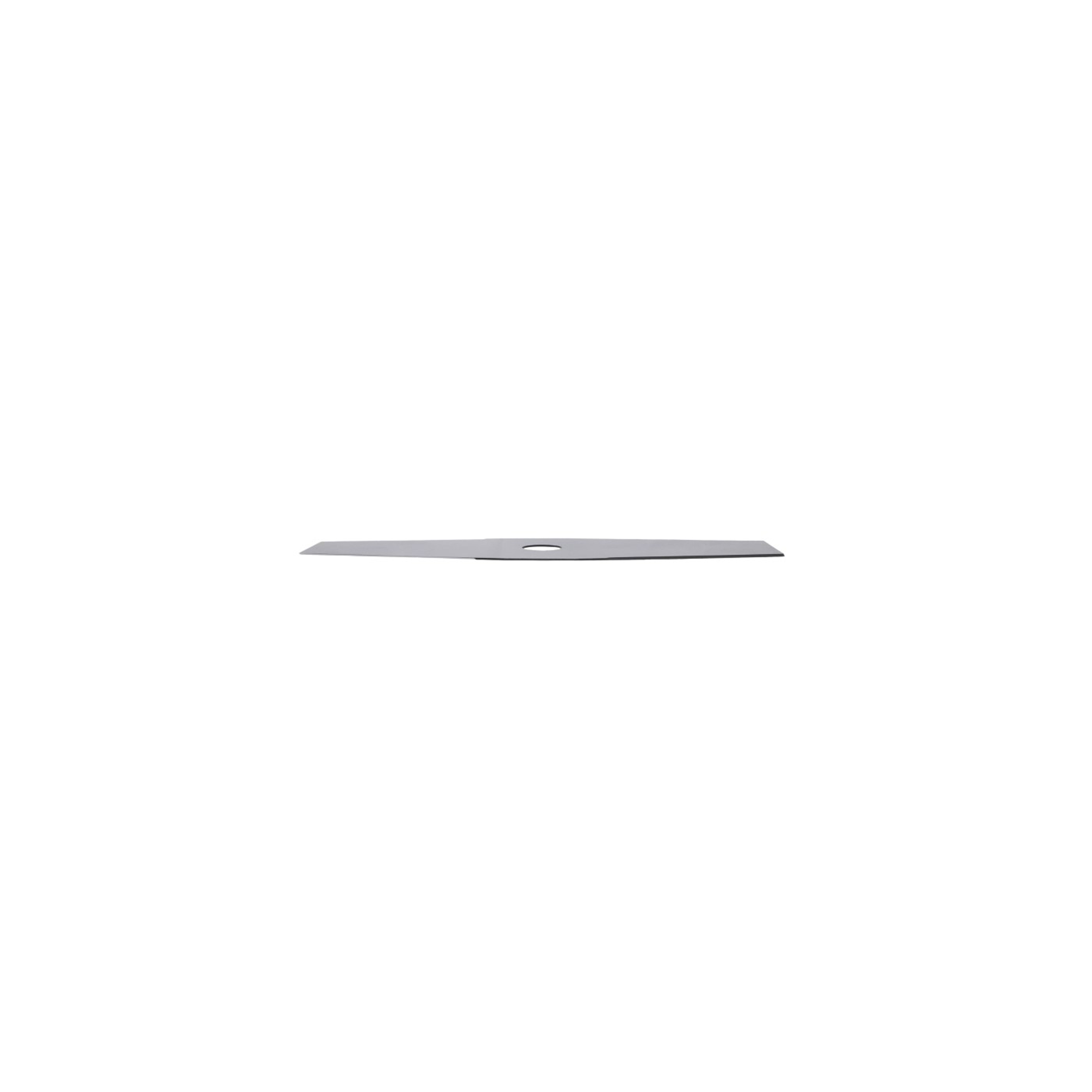 Žací ocelový nůž 2 zubý rozměr 255 mm x 25,4 mm pro křovinořezy a motorové vyžínače