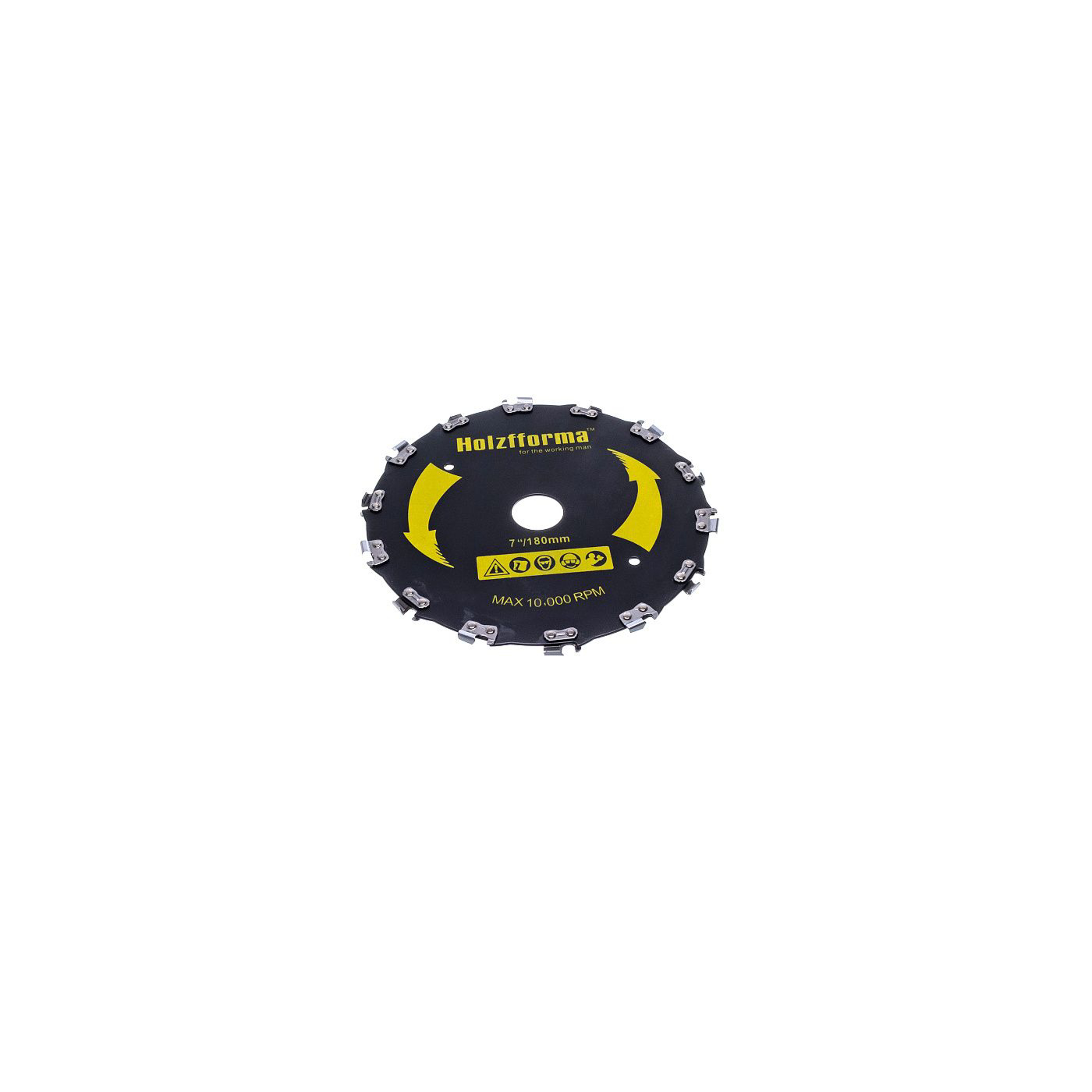 Ocelový nůž 14 zubý rozměr 180 mm x 25,4 mm pro křovinořezy