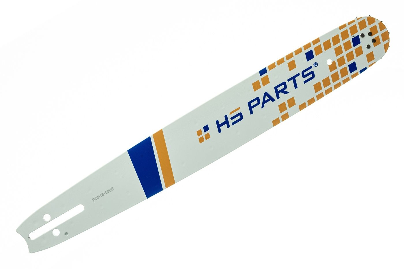 HS PARTS vodící lišta 18" (45 cm) 3/8" .058" (1,5 mm) pro Husqvarna 246 254 262 345 357 455 460 555 560 Jonsered 2054 CS2260 Dolmar 111 112 115 PS540 Solo 613 614 650 Oleomac 162 956 962