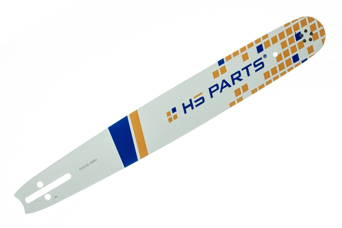 HS PARTS vodící lišta 18" (45 cm) .325" .058" (1,5 mm) pro Husqvarna 36 45 55 136 154 254 257 262 345 346 357 435 445 460 Jonsered 2054 2152 2155 CS2149W Dolmar 109 111 112 116 Oleomac 938 946 947 952 962 Solo 639 651 665