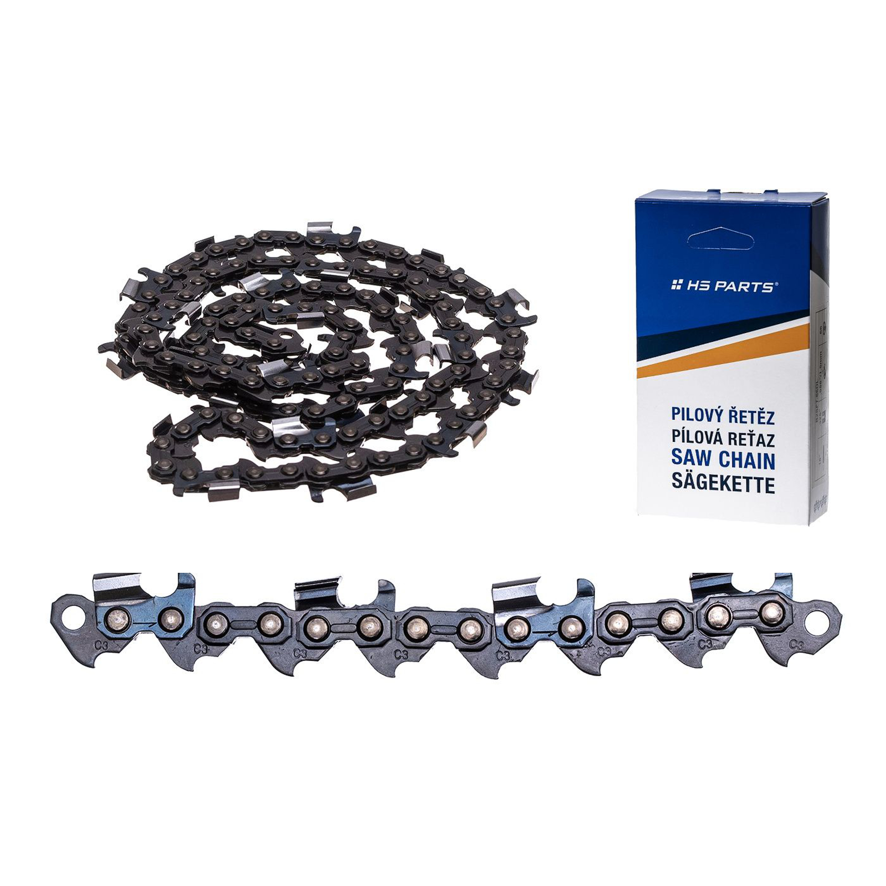 HS PARTS vodící lišta 18" (45 cm) 3/8" .063" (1,6 mm) + 4 x řetěz na podélné řezání 66 článků pro Stihl 041 042 036 044 048 066 MS290 MS310 MS360 MS361 MS362 MS391 MS440 MS441 MS462 MS460 MS640 MS650 MS660 MS500i
