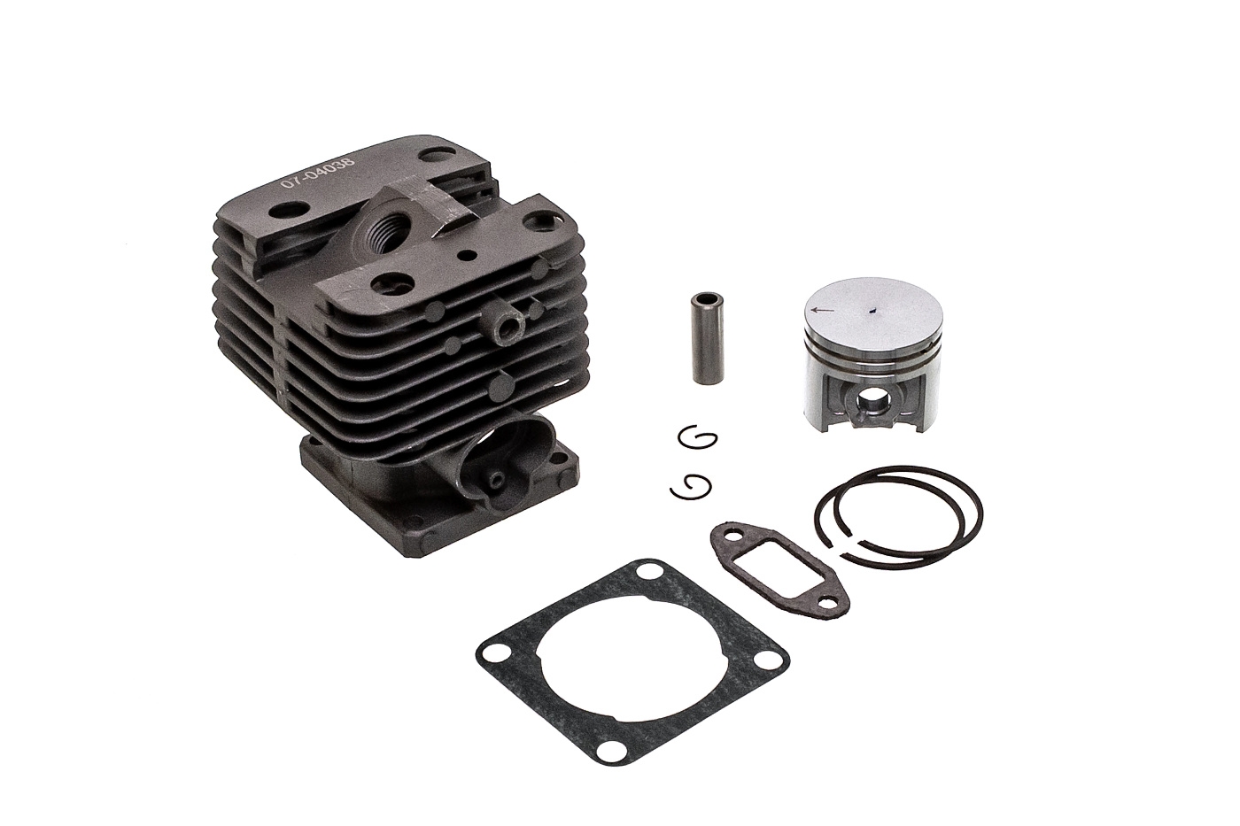 HS PARTS kompletní válec s pístem pro křovinořezy Stihl FS200 FS200R FS250 FS250R FS300 FS350 FS380 FT250 40 mm (OEM 41340201219)