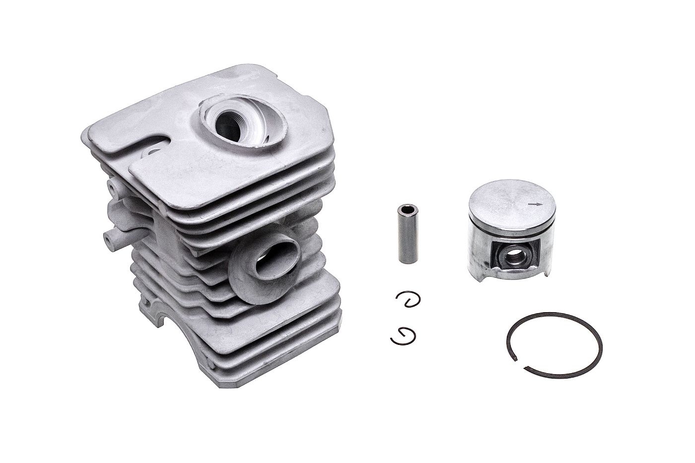 HS PARTS kompletní válec s pístem pro motorové pily a křovinořezy Husqvarna 40 45 49 240R 245R Jonsered GR41 GR44 GR50 RS44 2041 2045 2050 40 mm (OEM 506010607)
