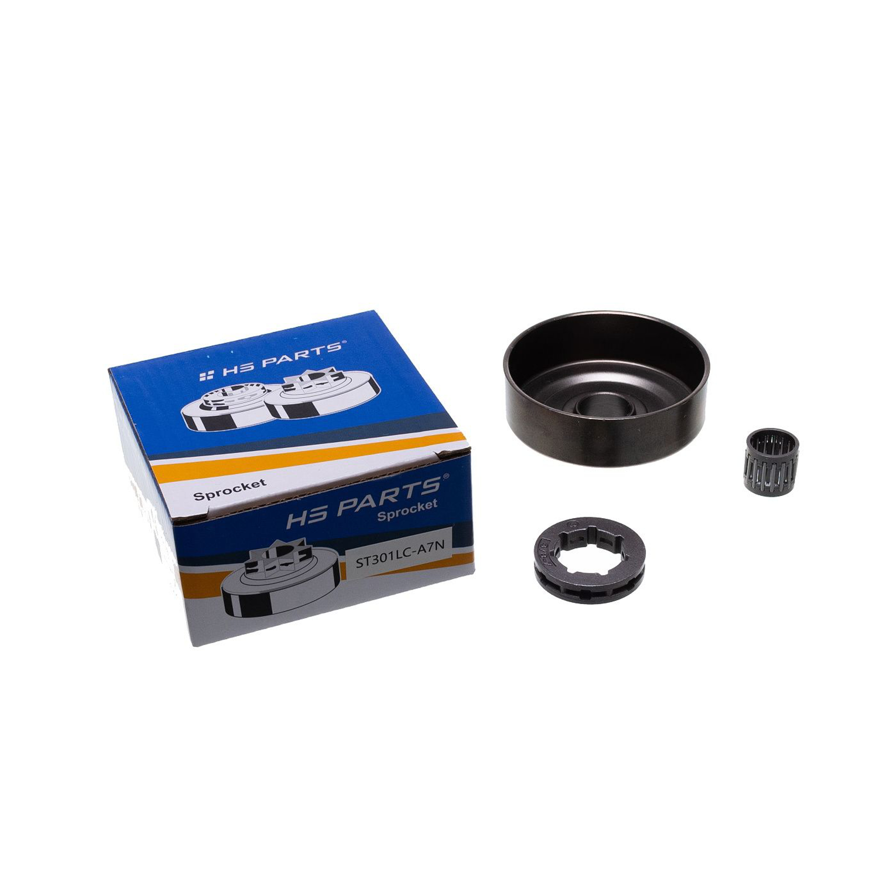 HS PARTS řetězka 3/8" 7 zubů pro motorové pily Stihl 07S 08 S10 