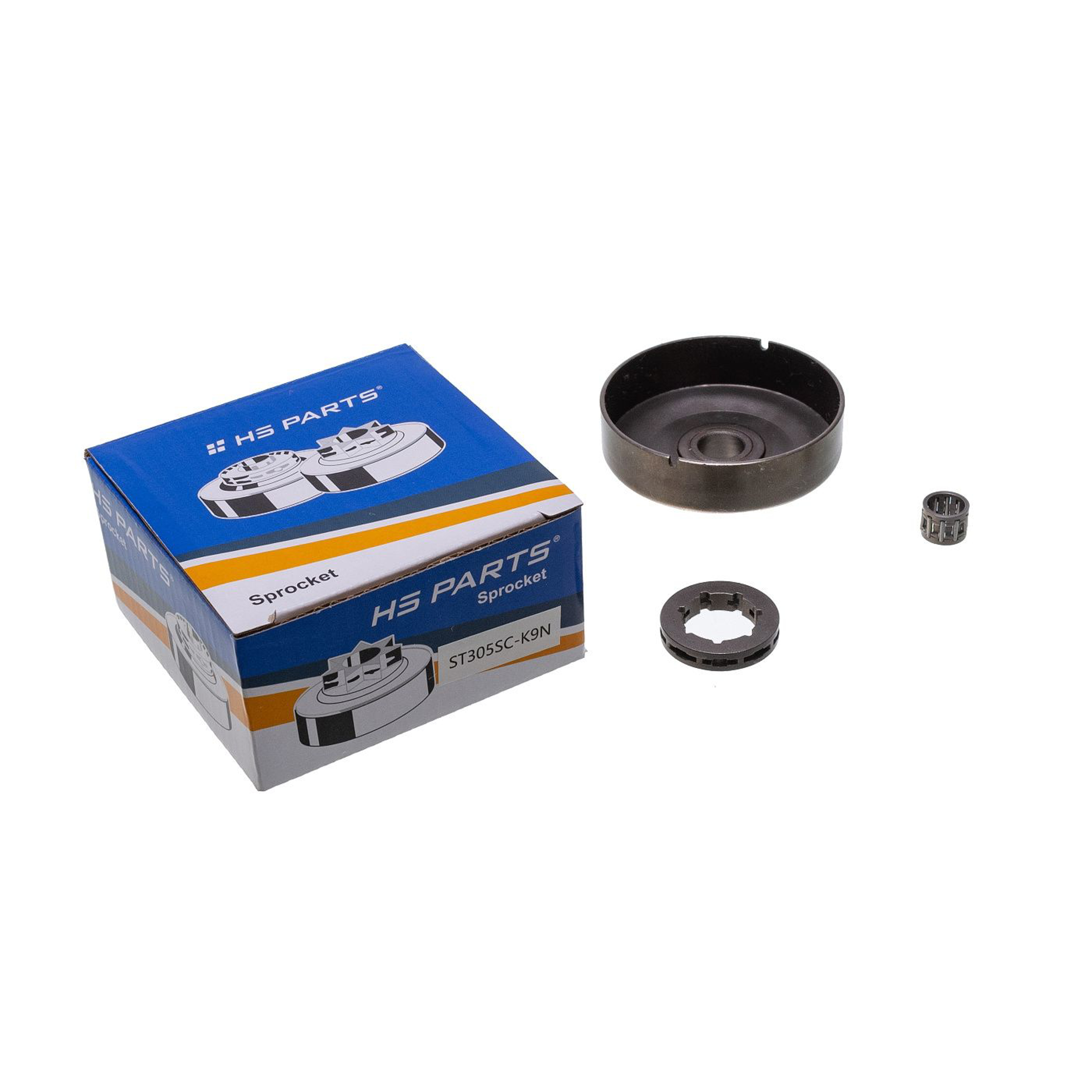 HS PARTS řetězka 1/4" 9 zubů pro motorové pily Stihl 017 018 019T MS170 MS171 MS180 MS190 MS191T MS181 MS190 MS191 MS210 MS230 MS231 MS241 MS251 (OEM 11236402007)