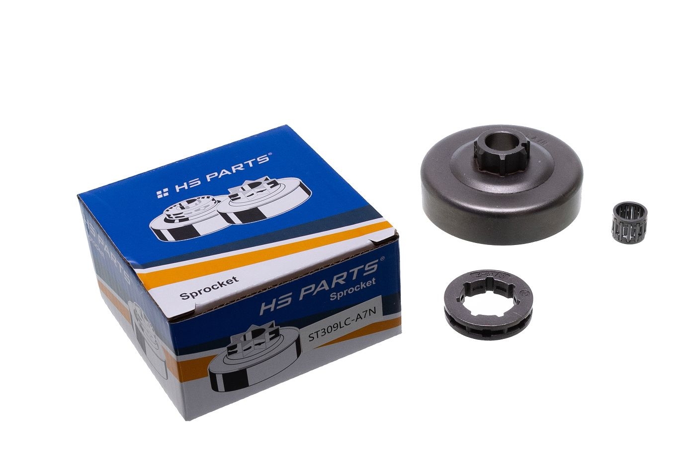 HS PARTS řetězka 3/8" 7 zubů pro motorové pily Stihl 030AV 031 031AV 032 044AV (OEM 11136402000)
