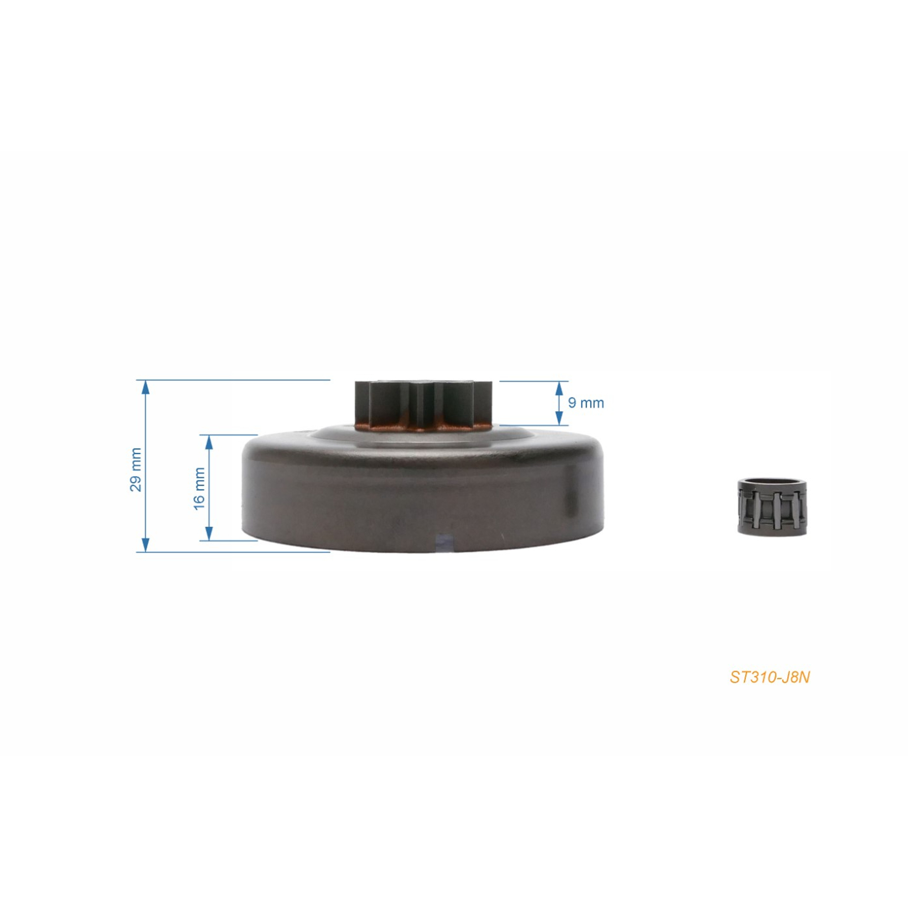 HS PARTS řetězka .325" 8 zubů pro motorové pily Stihl MS260 MS270 MS280 (OEM 11216402001)