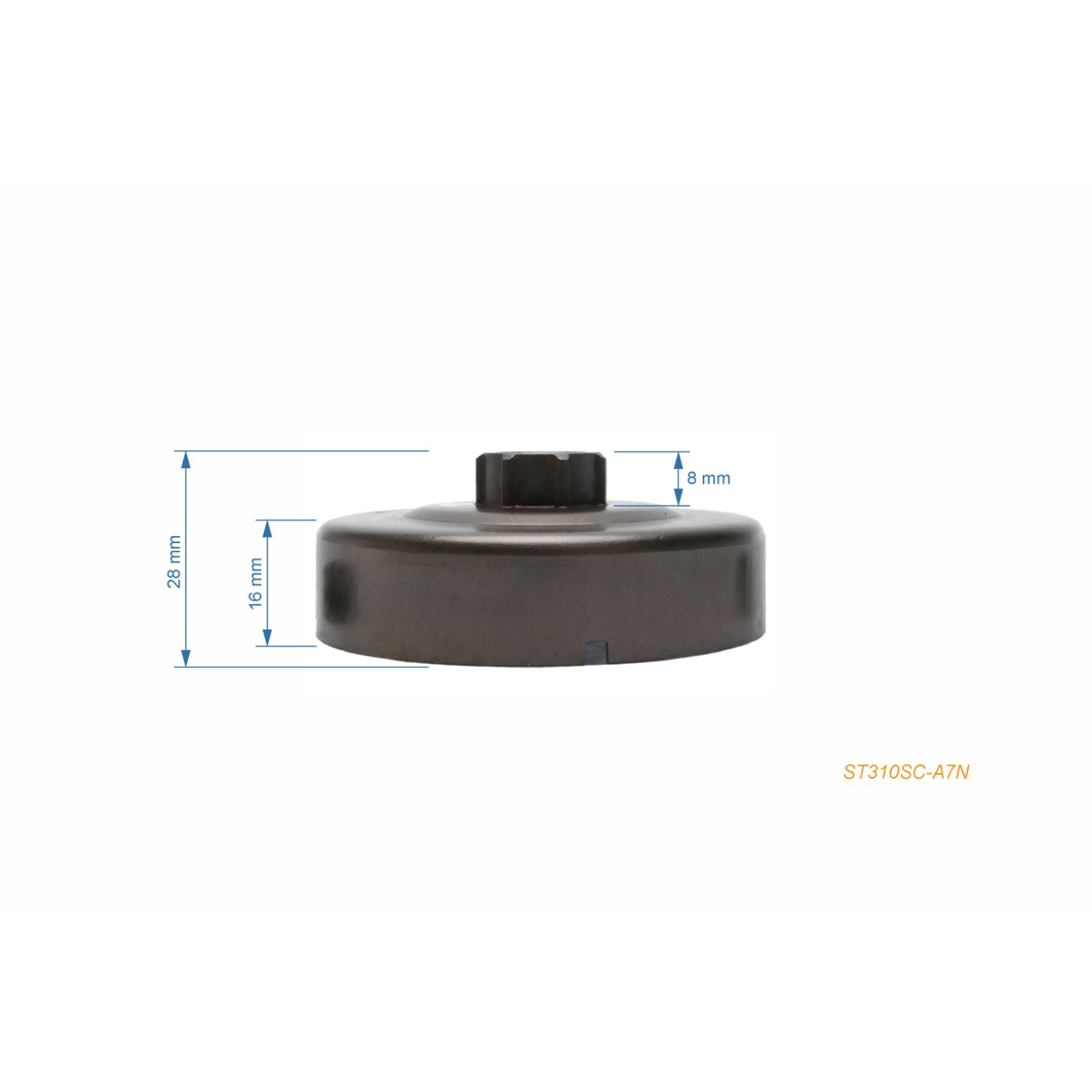 HS PARTS řetězka 3/8" 7 zubů  pro motorové pily Stihl 026 MS260 MS270 MS280 (OEM 11210071039)
