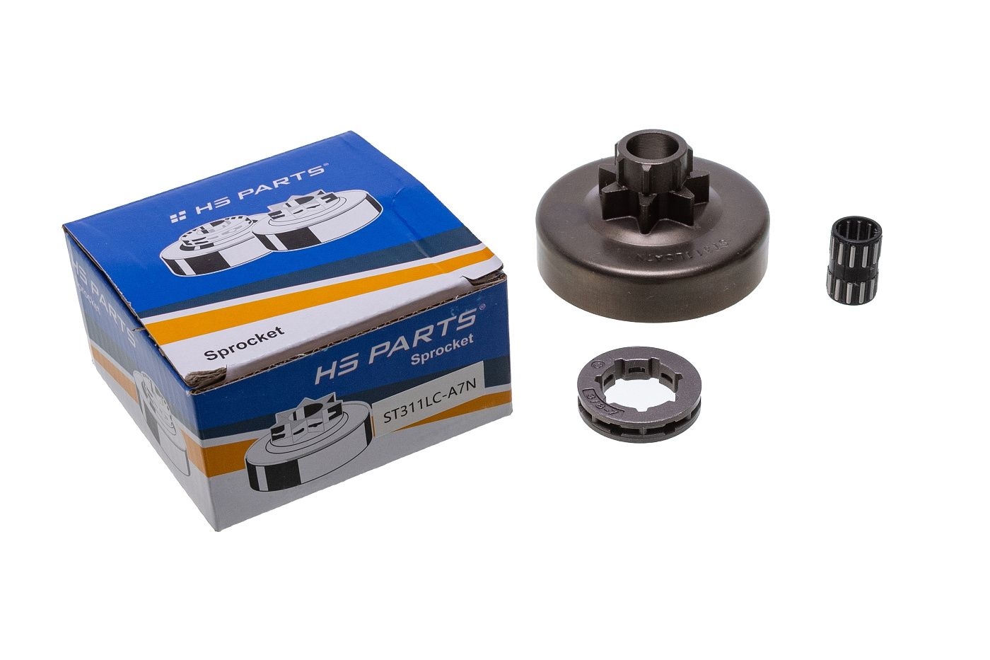 HS PARTS řetězka 3/8" 7 zubů pro motorové pily Stihl 038 MS380 MS381 (OEM 11196402000)