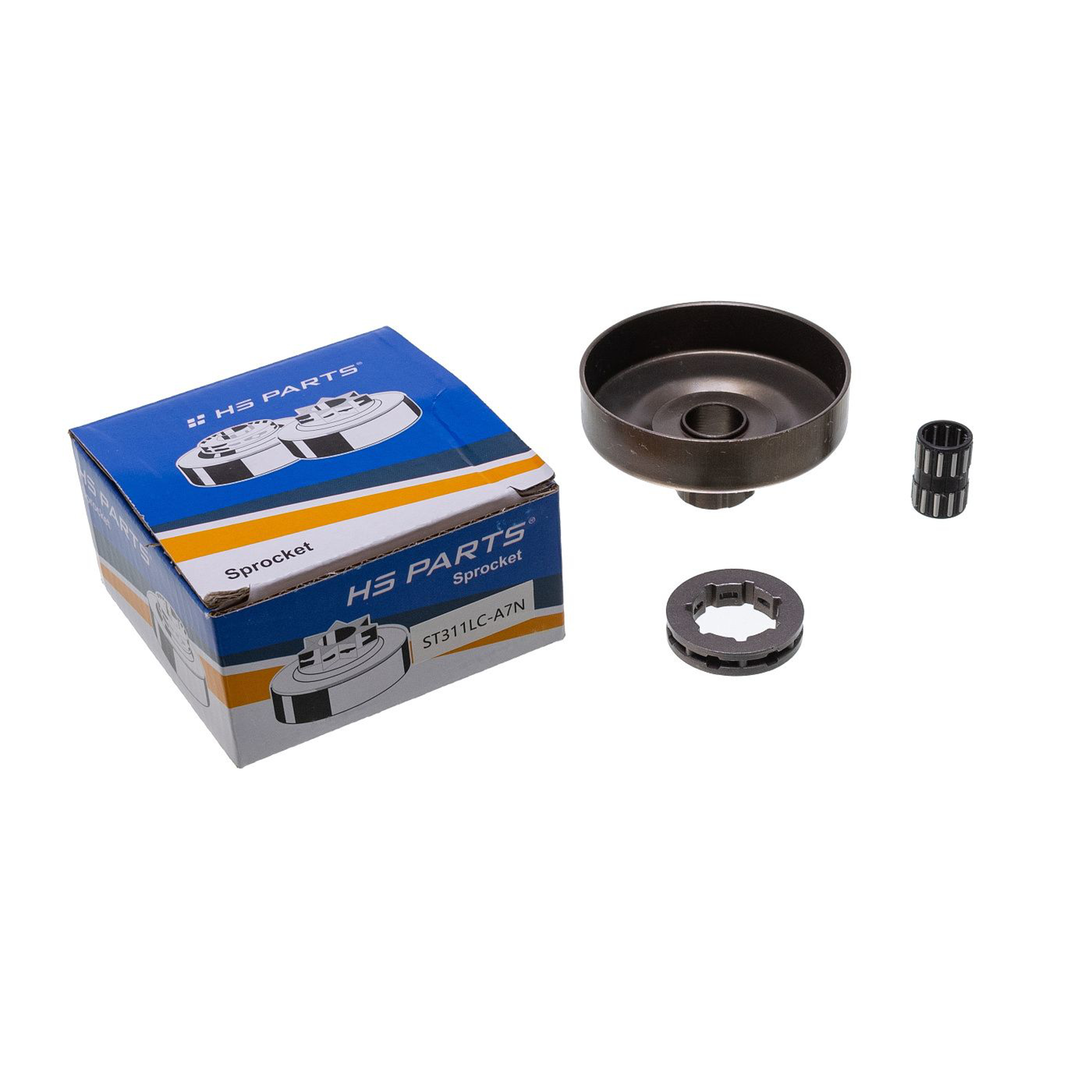 HS PARTS řetězka 3/8" 7 zubů pro motorové pily Stihl 038 MS380 MS381 (OEM 11196402000)