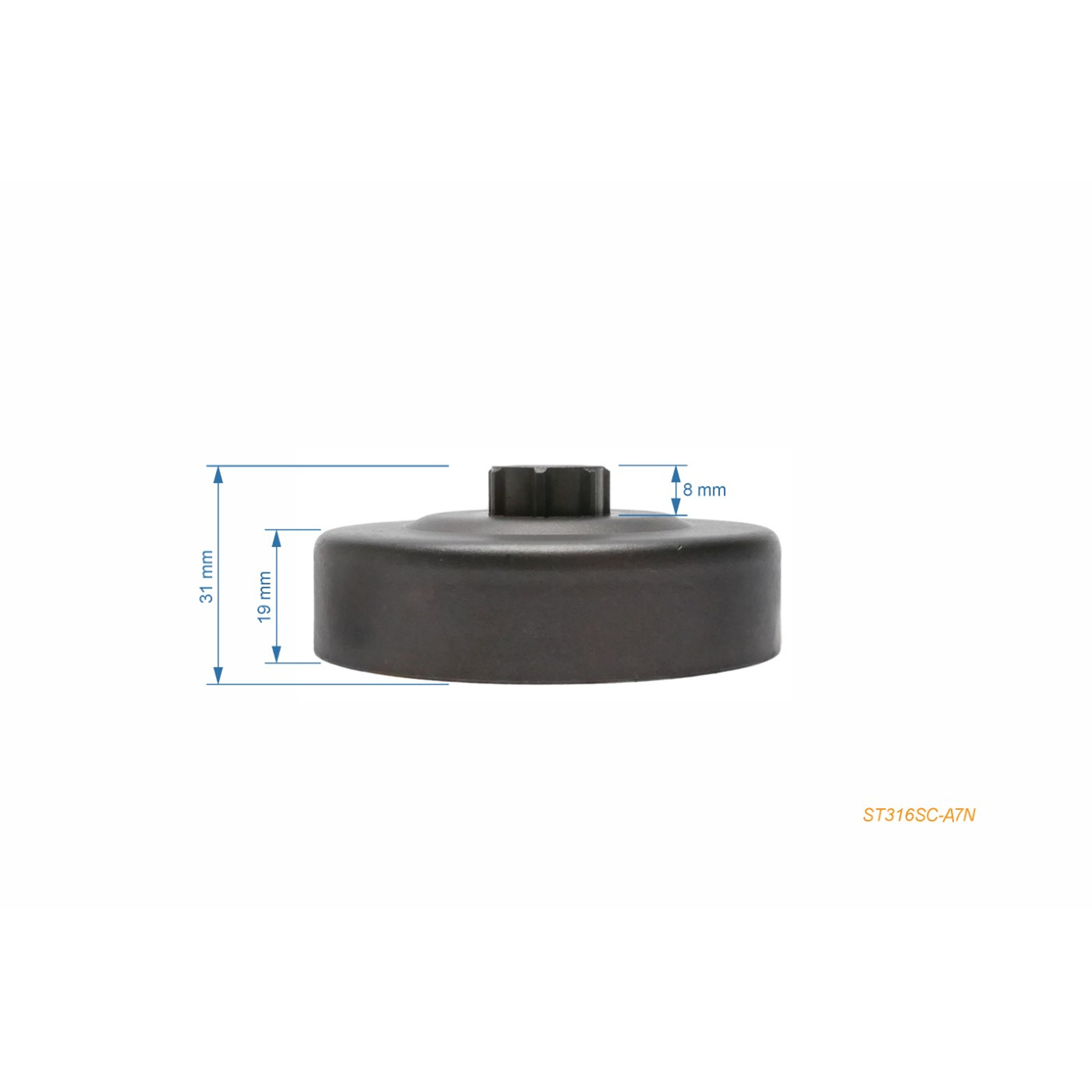 HS PARTS řetězka 3/8" 7 zubů pro motorové pily Stihl 029 034 036 MS290 MS310 MS311 MS391 (OEM 11250071002)