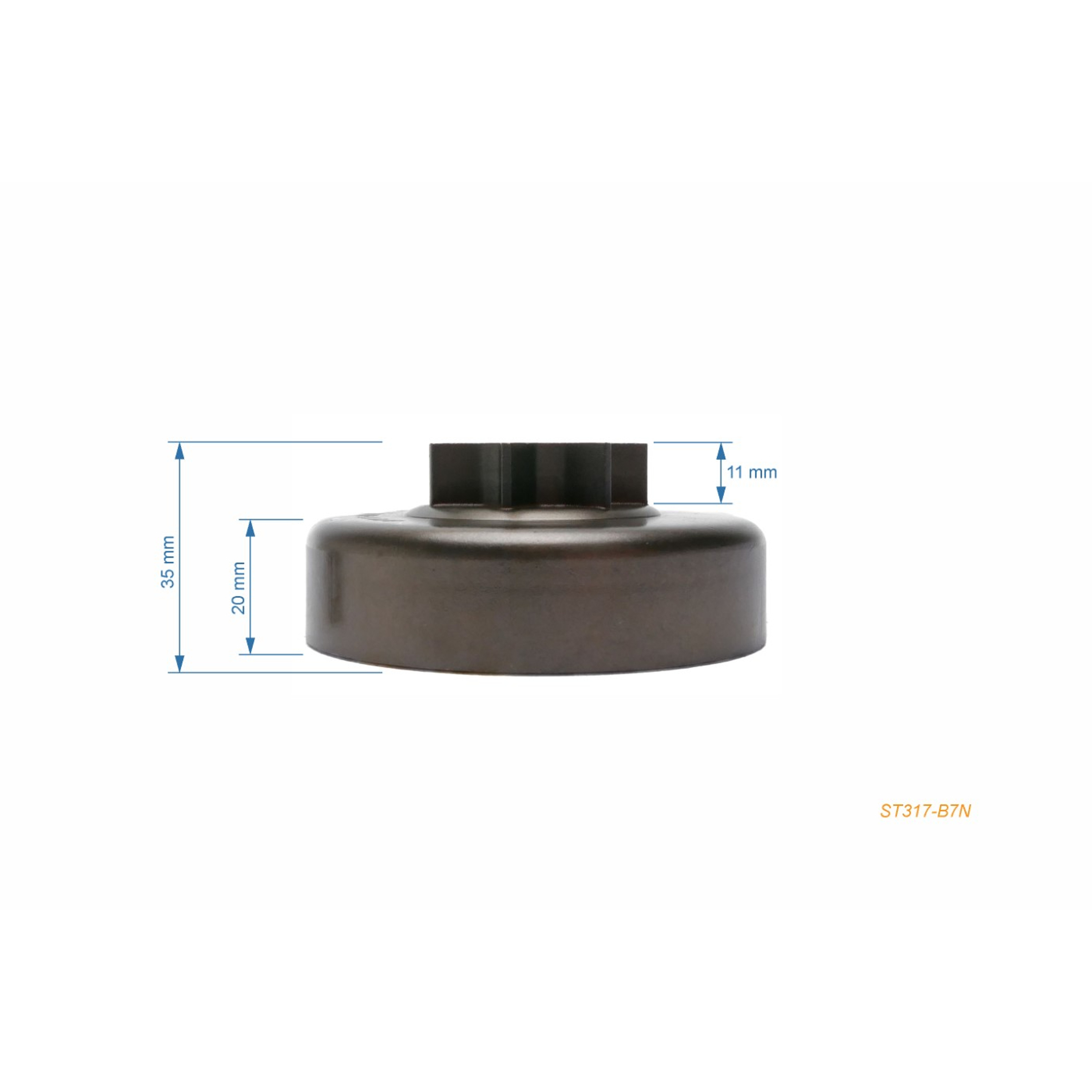 HS PARTS řetězka .404" 7 zubů pro motorové pily Stihl 045AV 045AVE 045AVEQ 056