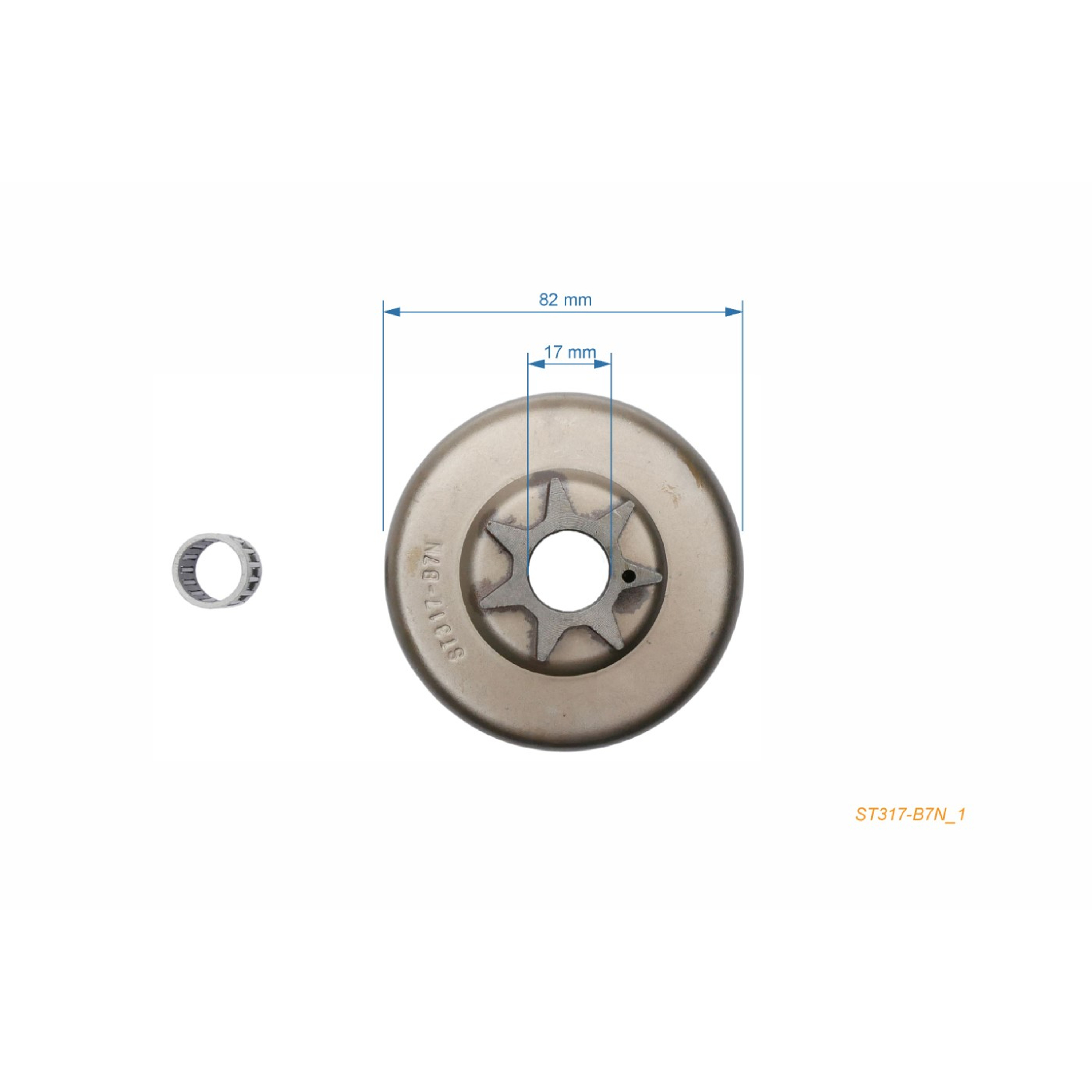 HS PARTS řetězka .404" 7 zubů pro motorové pily Stihl 045AV 045AVE 045AVEQ 056