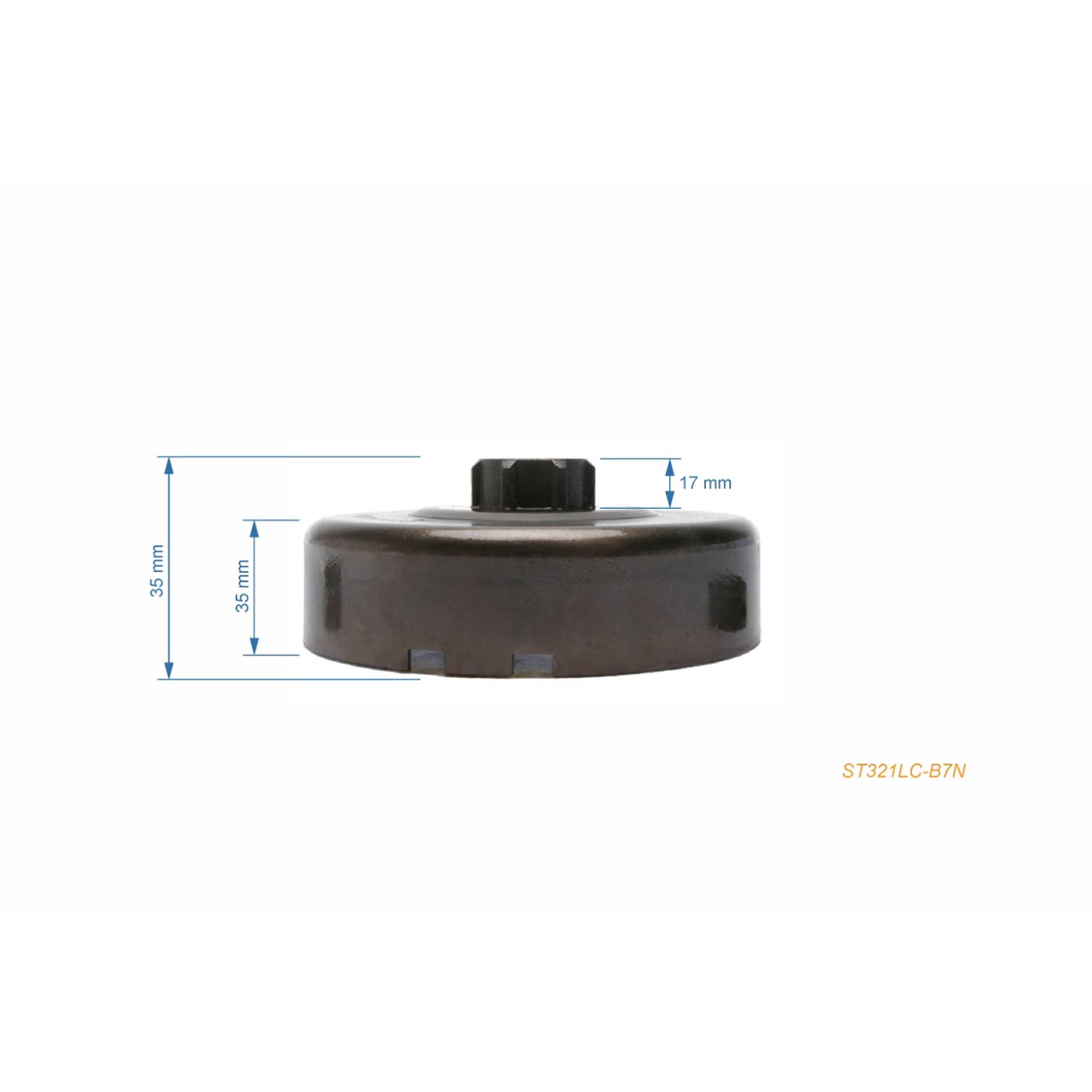 HS PARTS řetězka 0.404" 7 zubů pro motorové pily Stihl 088 MS880 MS780 084 (OEM 11240071024)
