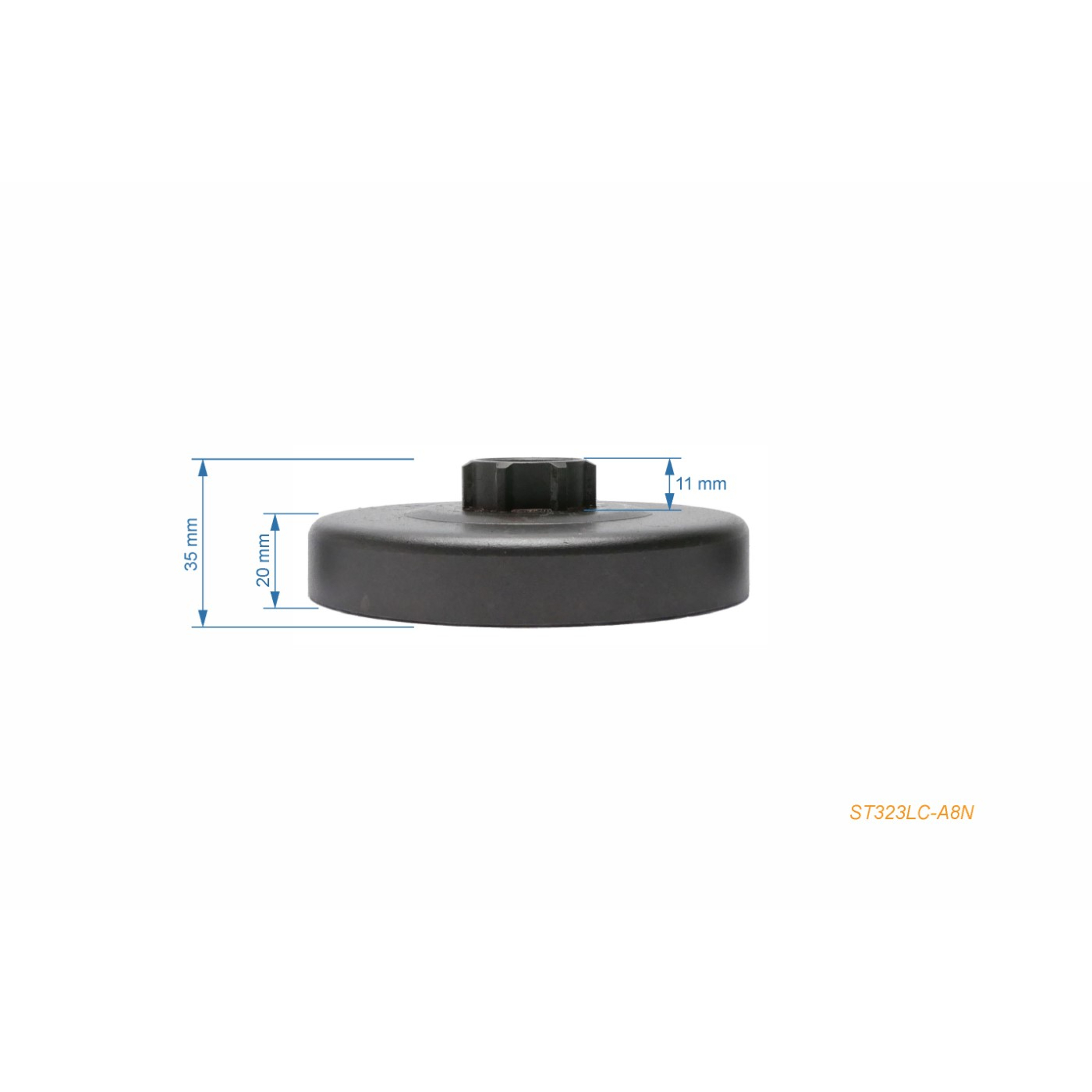 HS PARTS řetězka 3/8" 8 zubů pro motorové pily Stihl 050 051 075 076 (OEM 11116402026)