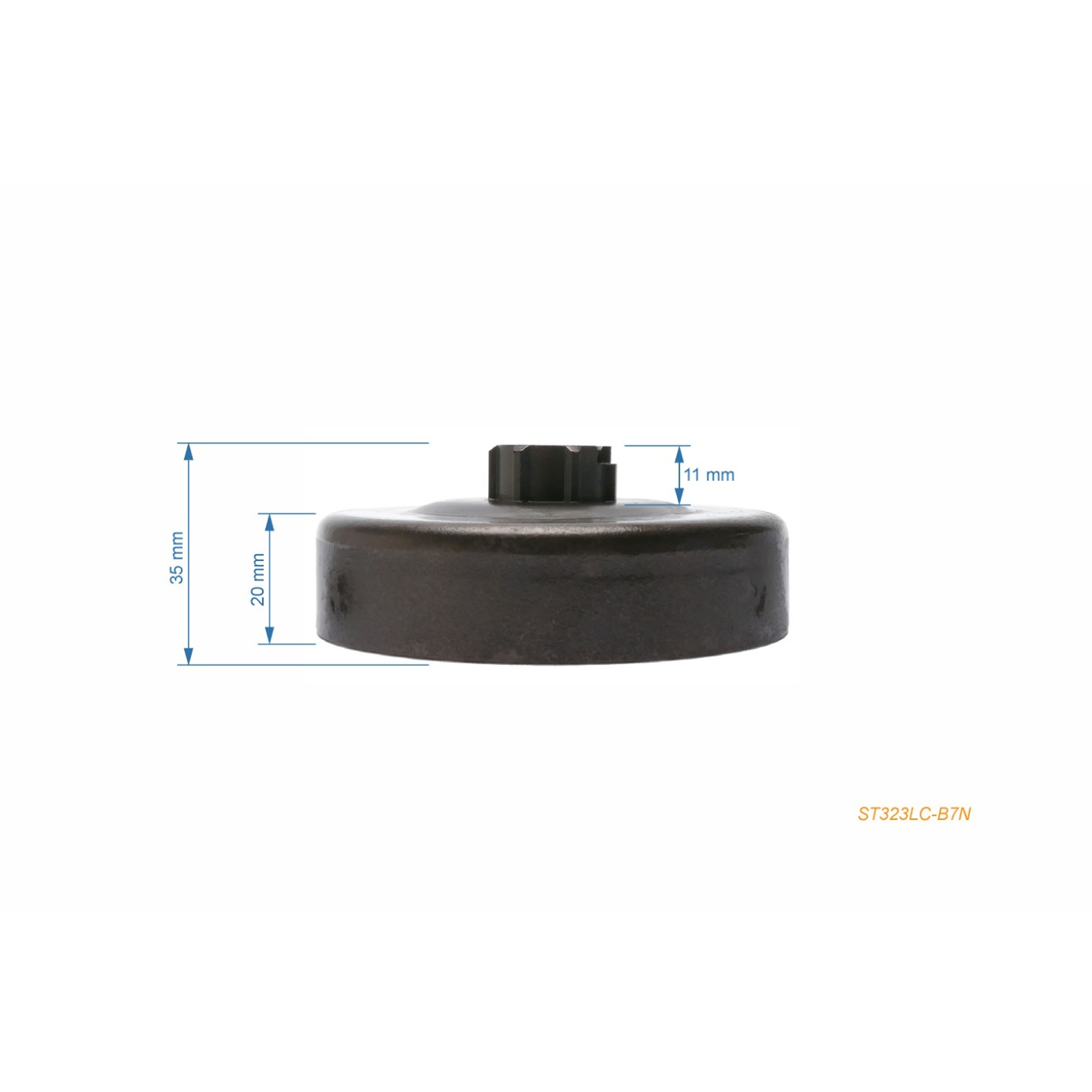 HS PARTS řetězka .0404" 7 zubů pro motorové pily Stihl 050 051 076 075 (OEM 11116402025)