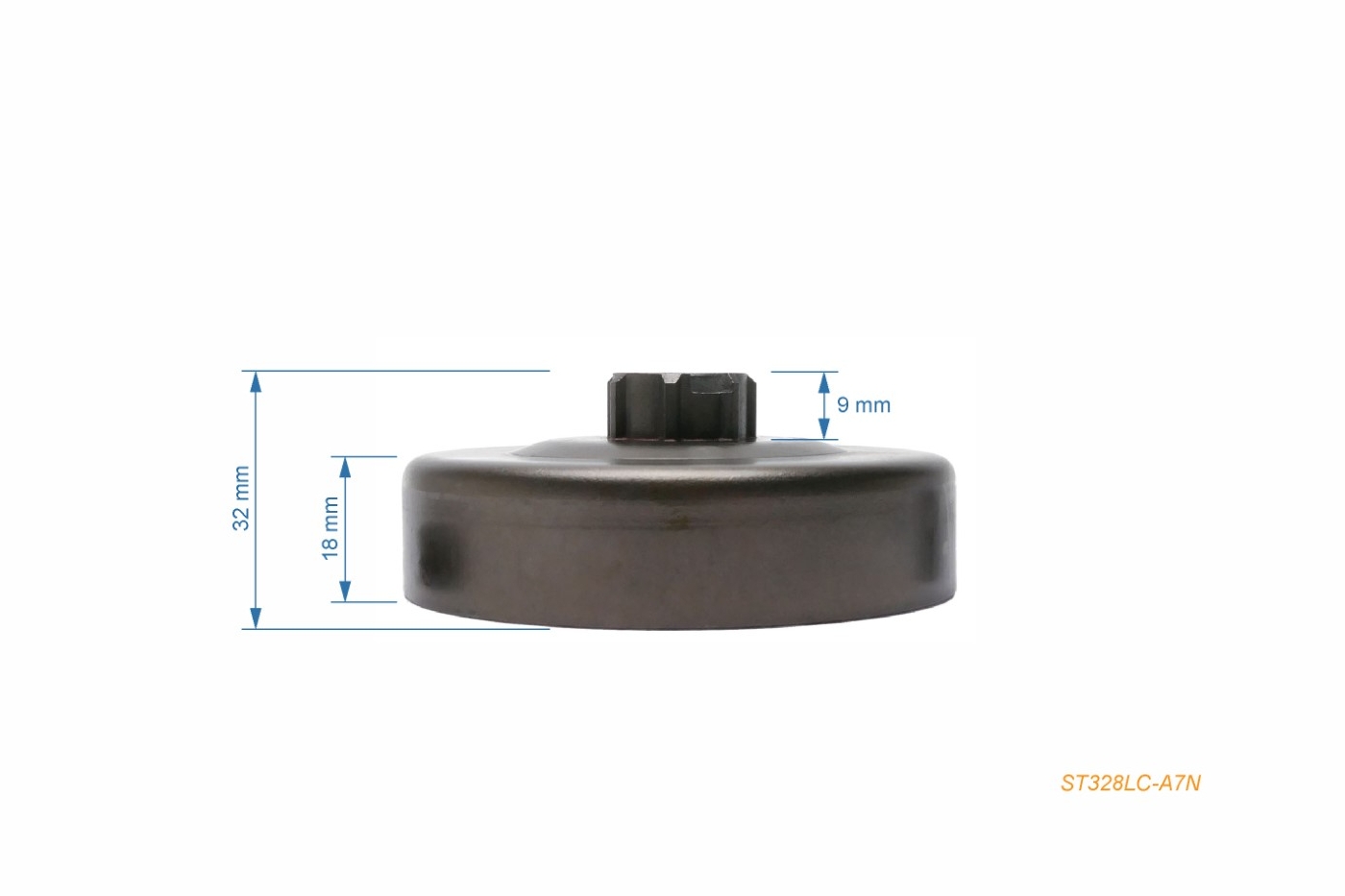 HS PARTS řetězka 3/8" 7 zubů pro motorové pily Stihl 064 066 MS640 MS650 MS660 (11220071002)