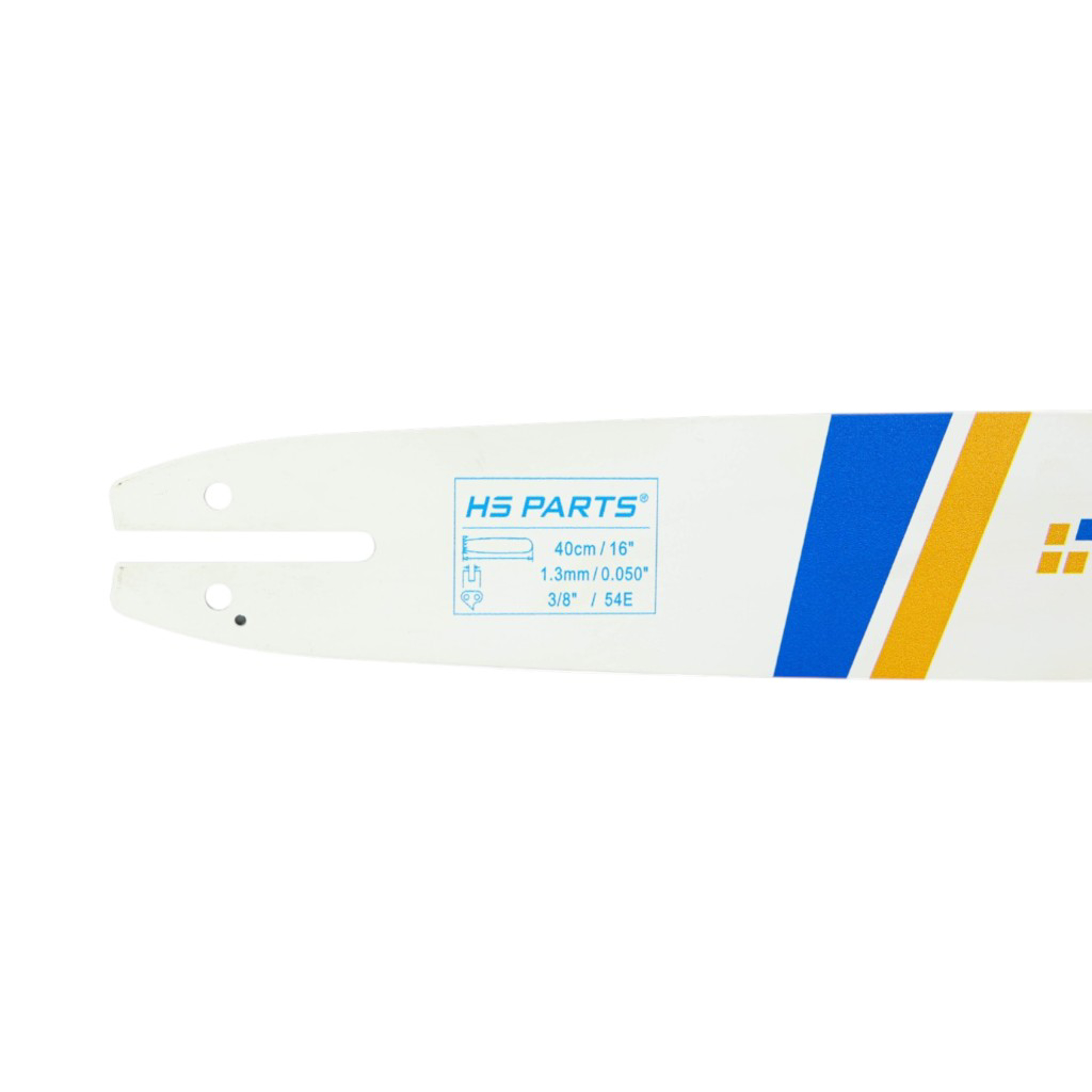 HS PARTS vodící lišta 16" (40 cm) 3/8" .050" (1,3 mm) + pilový řetěz 54 článků hranatý zub pro McCulloch 835AV 838 930 MAC540E MAC835 MAC940 Partner 1540 1640 1835 1840 2116 ES1900 Grizzly BKS38-16 EKS2000 KS400I PKS40