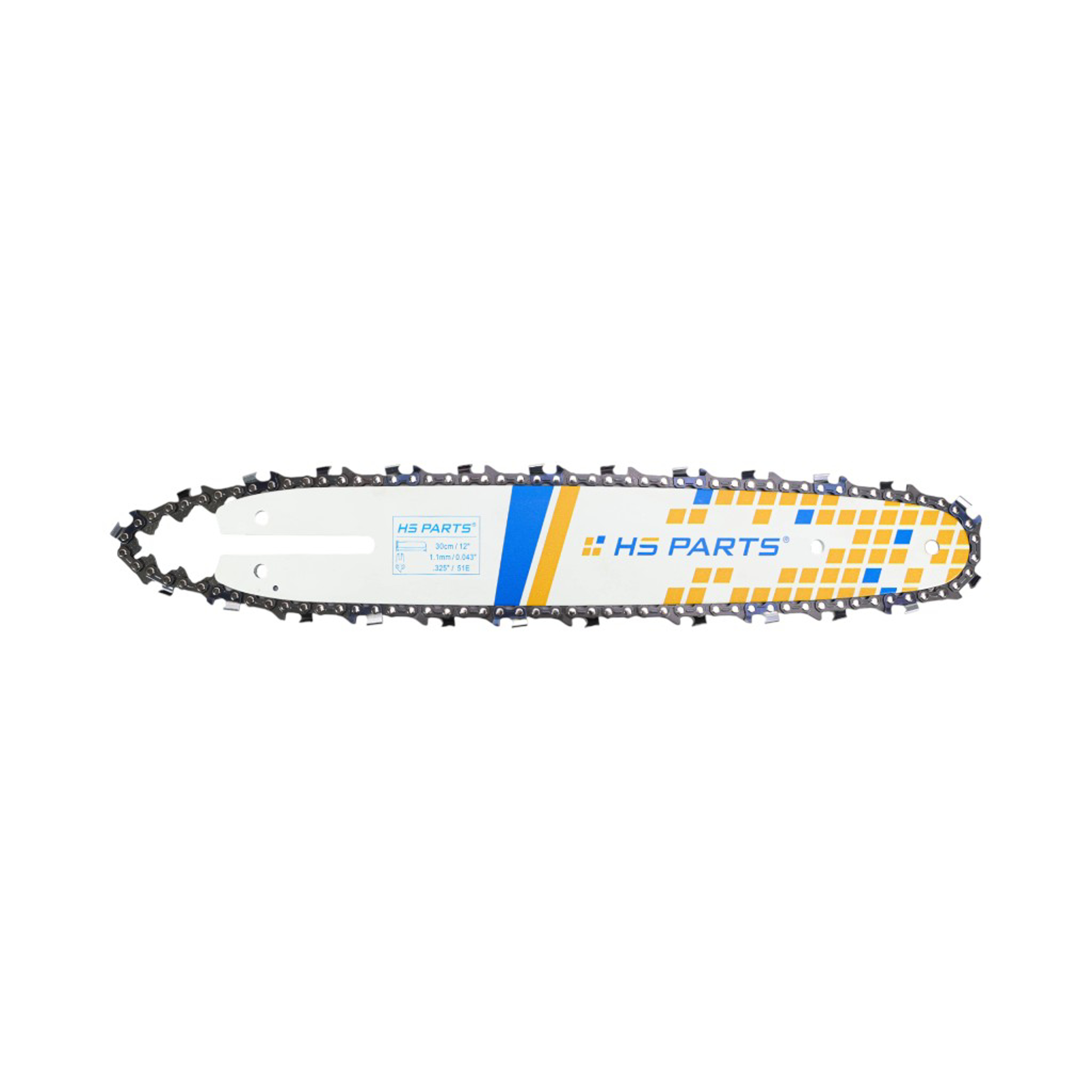 HS PARTS vodící lišta 10" (25 cm) 3/8" .050" (1,3 mm) + pilový řetěz 40 článků hranatý zub pro Husqvarna 136 137 140 235 236 240 Jonsered CS2135 CS2234 Partner 350 351 352 Dolmar 100 106 ES140 Makita DCS4301 UC3030A UC3500