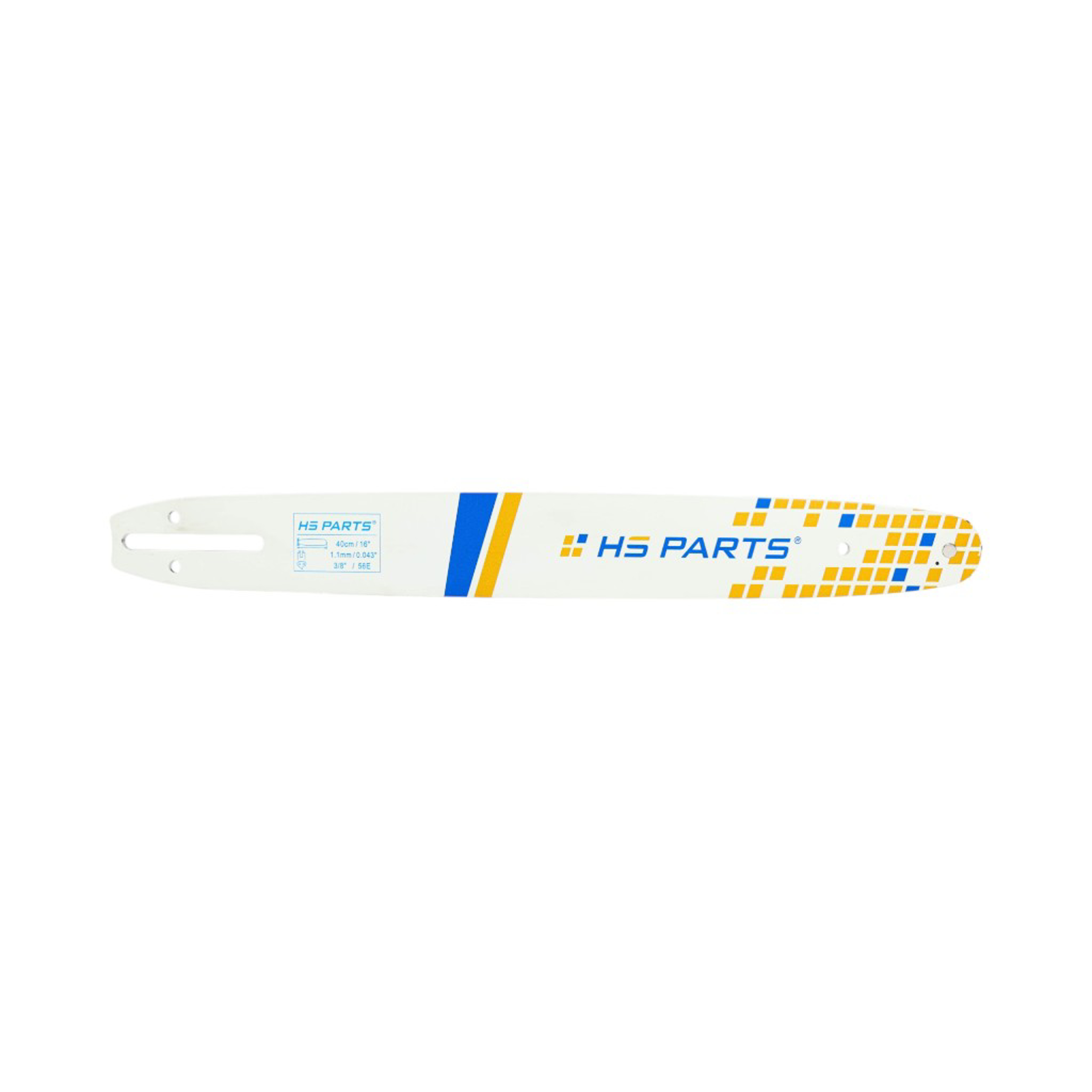HS PARTS vodící lišta 16" (40 cm) 3/8" .043" (1,1 mm) + pilový řetěz 56 článků zkosený zub pro Husqvarna 136 137 140 235 236 240 Jonsered 2137 2138 CS2135 CS2234 Partner 330 350 351 Shindaiwa 110 120 Makita DCS4301 UC3030A UC3500