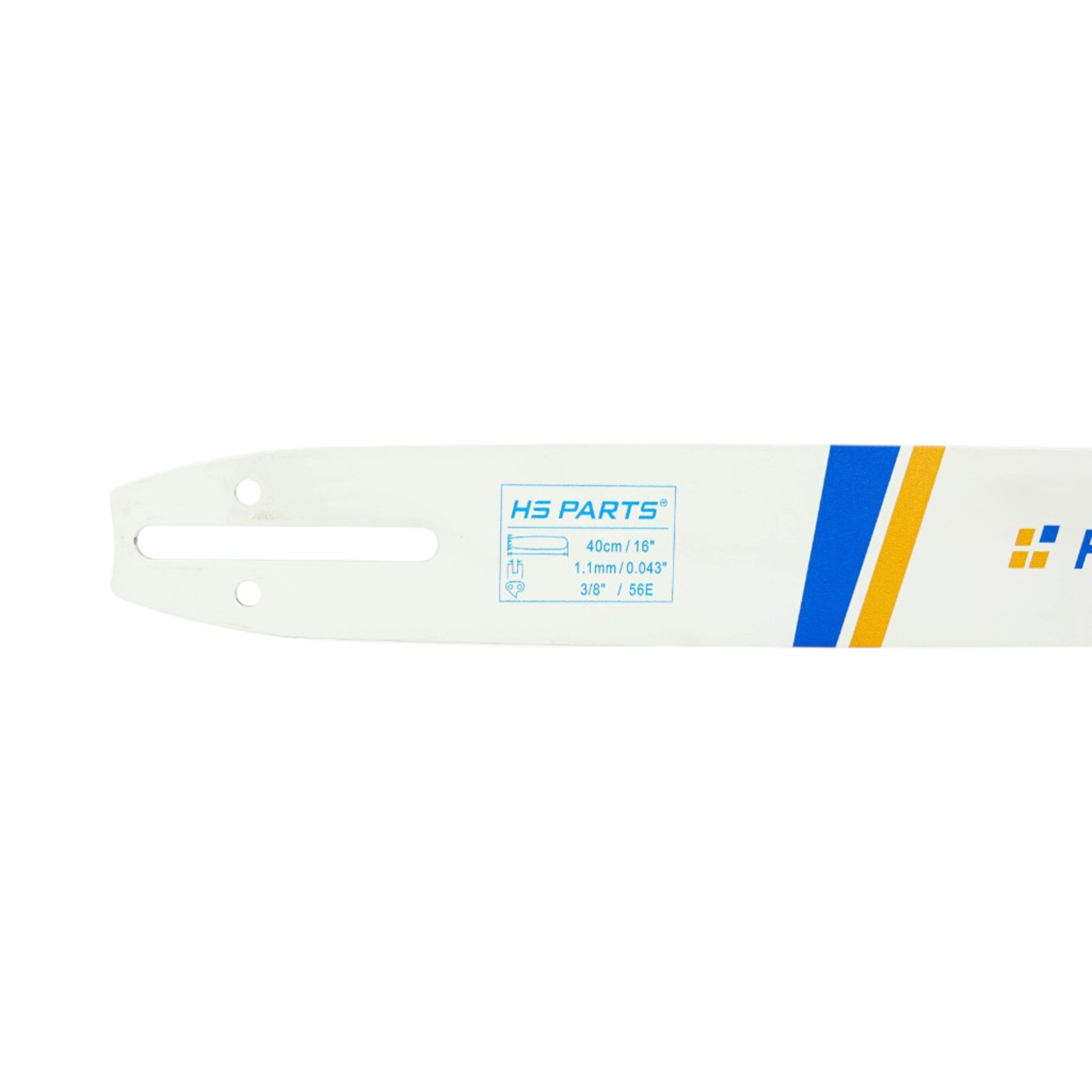 HS PARTS vodící lišta 16" (40 cm) 3/8" .043" (1,1 mm) + pilový řetěz 56 článků zkosený zub pro Husqvarna 136 137 140 235 236 240 Jonsered 2137 2138 CS2135 CS2234 Partner 330 350 351 Shindaiwa 110 120 Makita DCS4301 UC3030A UC3500
