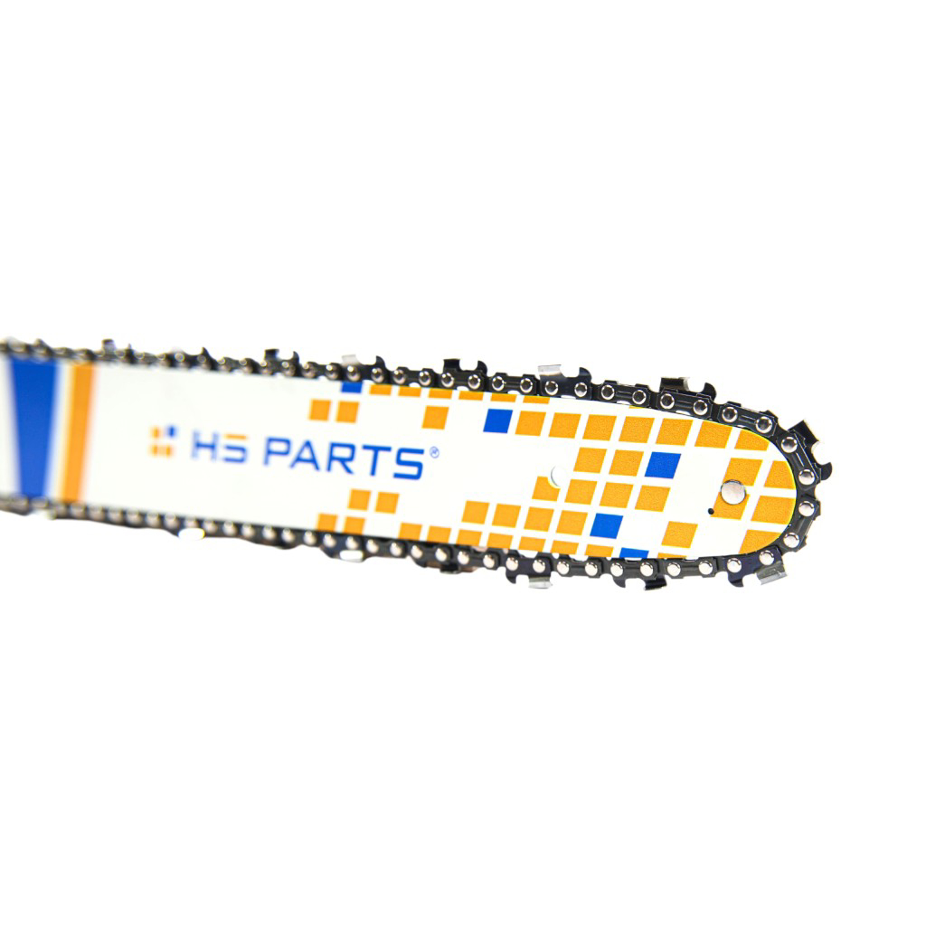 HS PARTS vodící lišta 18" (45 cm) 3/8" .050" (1,3 mm) + pilový řetěz 62 článků hranatý zub pro Husqvarna 136 137 140 235 236 240 Jonsered CS2135 CS2234 Partner 350 351 352 Dolmar 100 106 ES140 Makita DCS4301 UC3030A UC3500